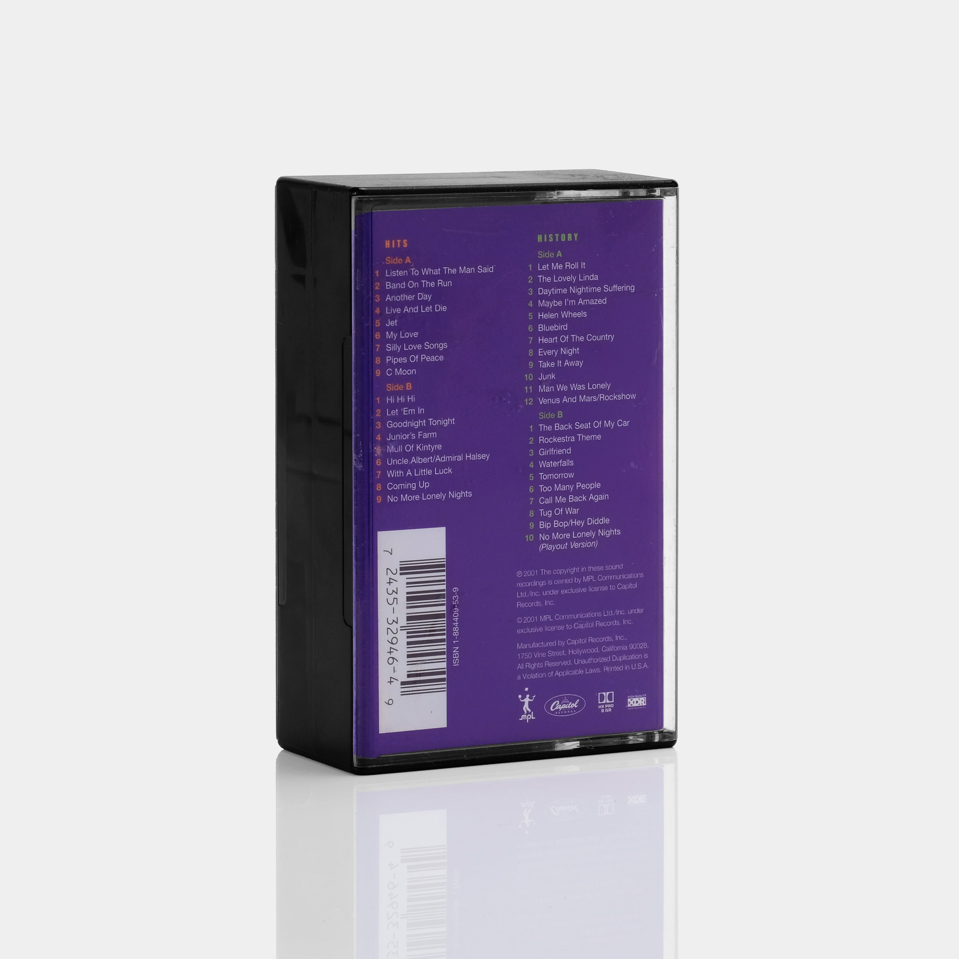 Paul McCartney & Wings - Wingspan (Hits And History) Cassette Tape Set