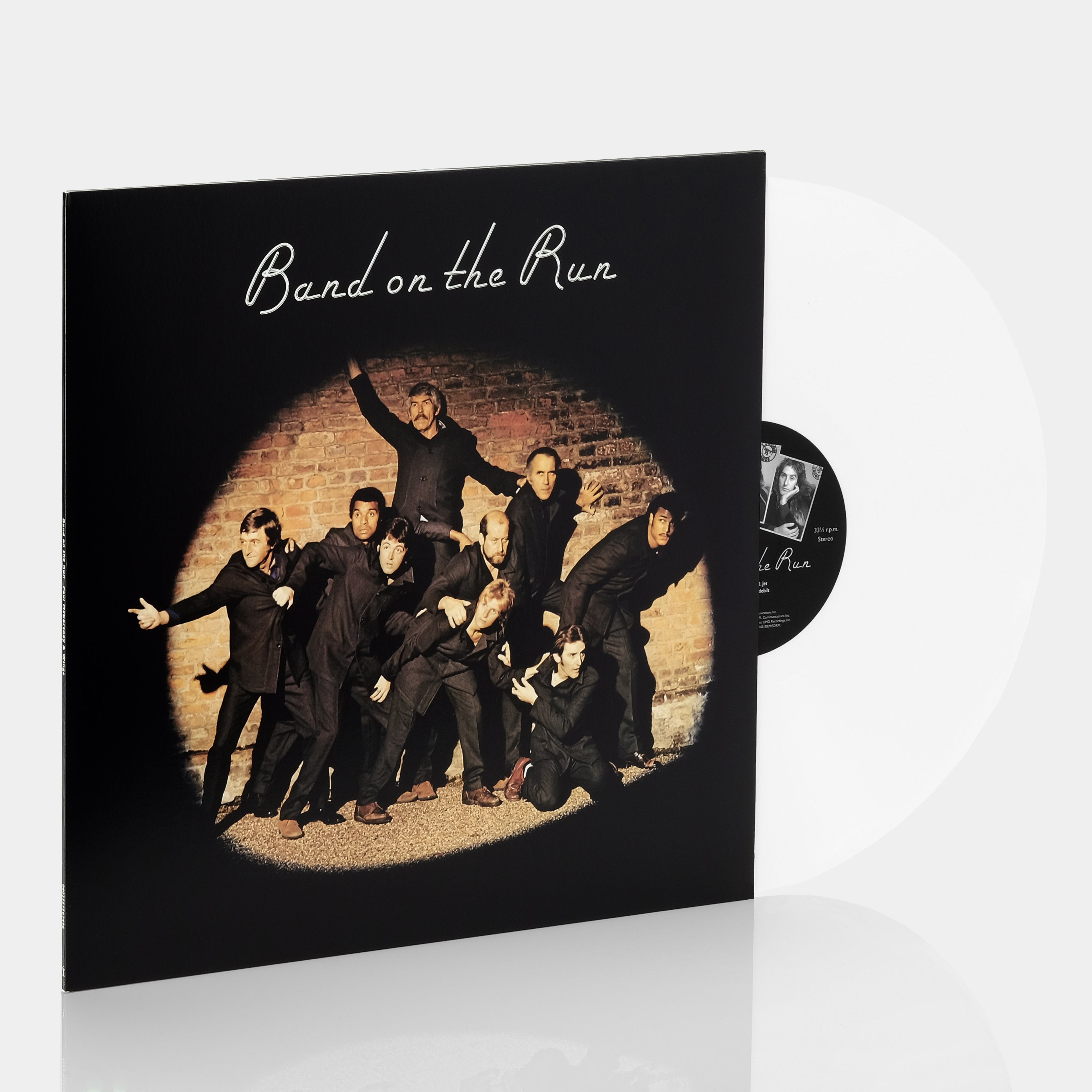 Paul McCartney & Wings - Band On The Run LP White Vinyl Record