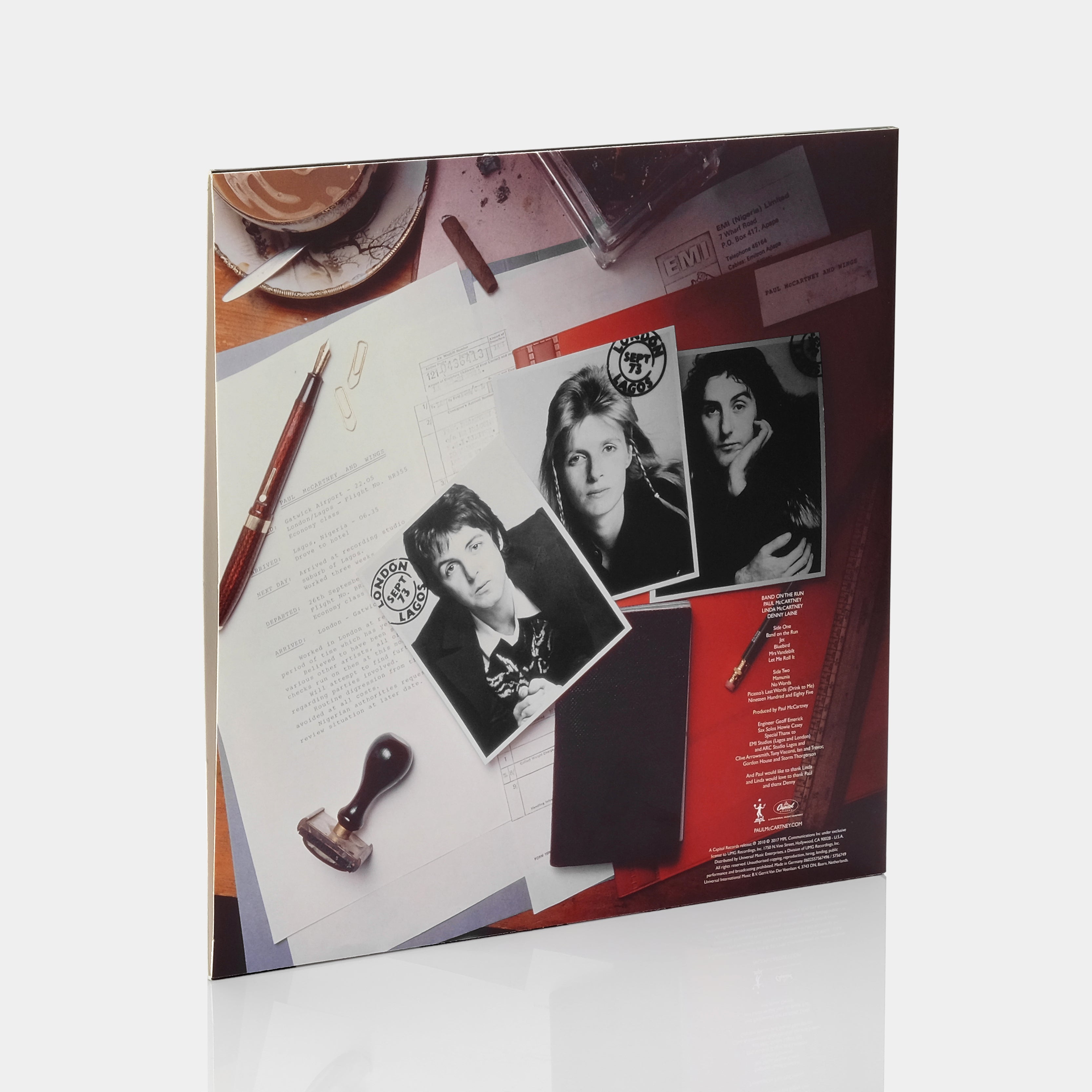 Paul McCartney & Wings - Band on the Run LP Vinyl Record