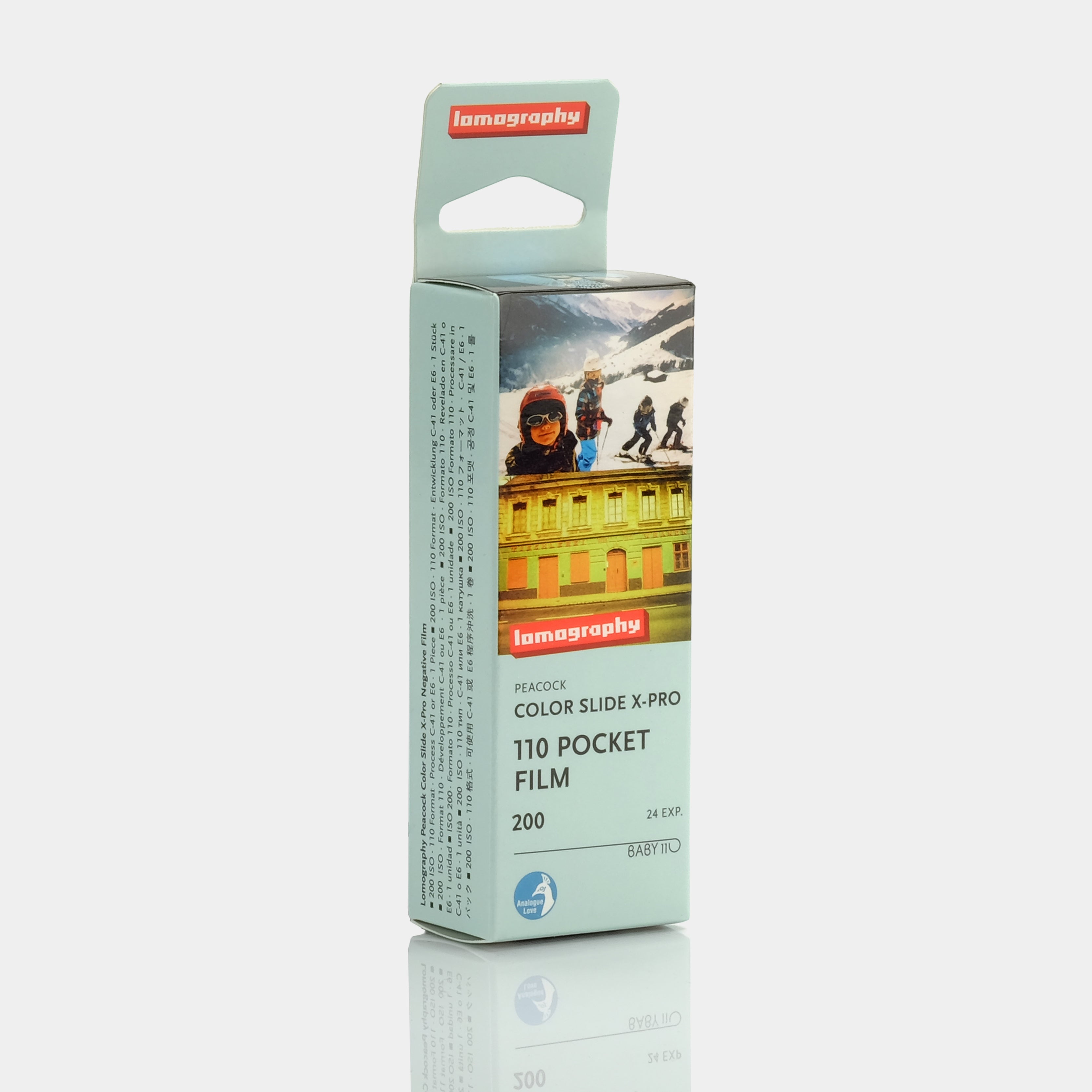 Lomography Peacock X-Pro Slide ISO 200 110 Film (24 Exposures)