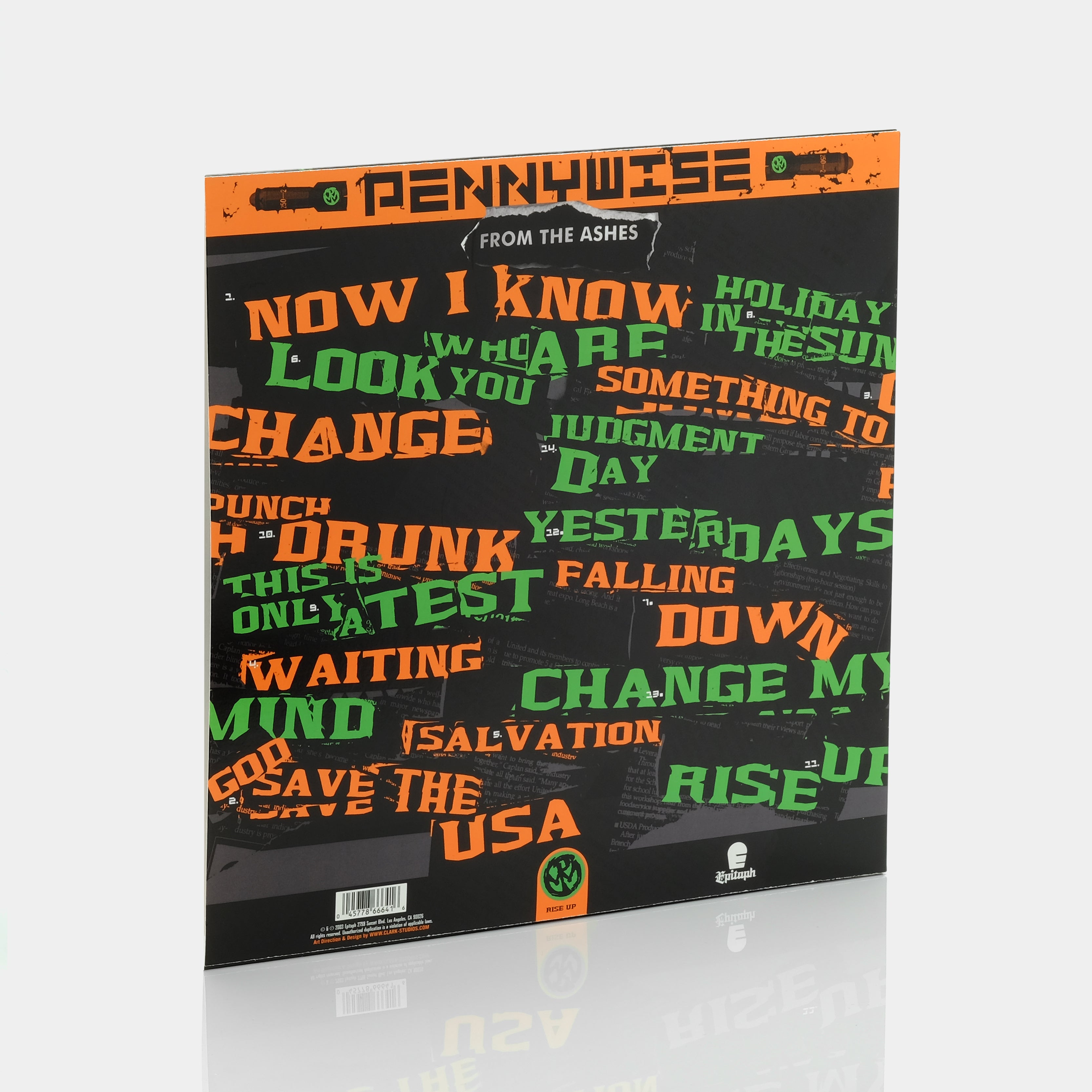 Pennywise - From The Ashes LP Vinyl Record