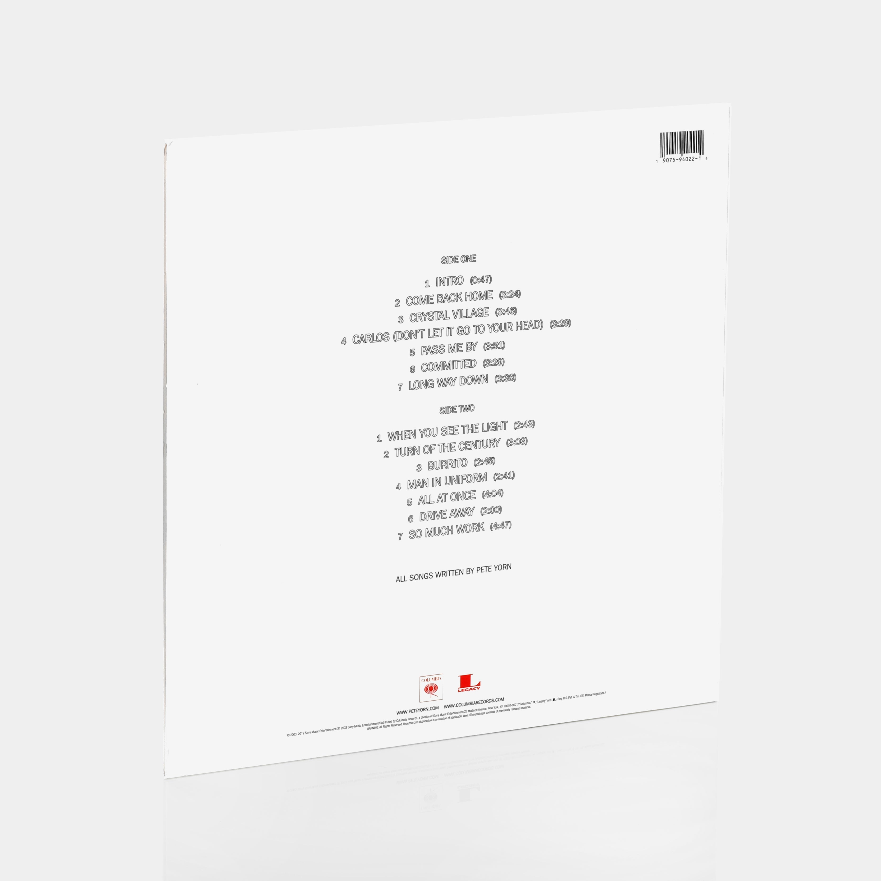 Pete Yorn - Day I Forgot LP Vinyl Record