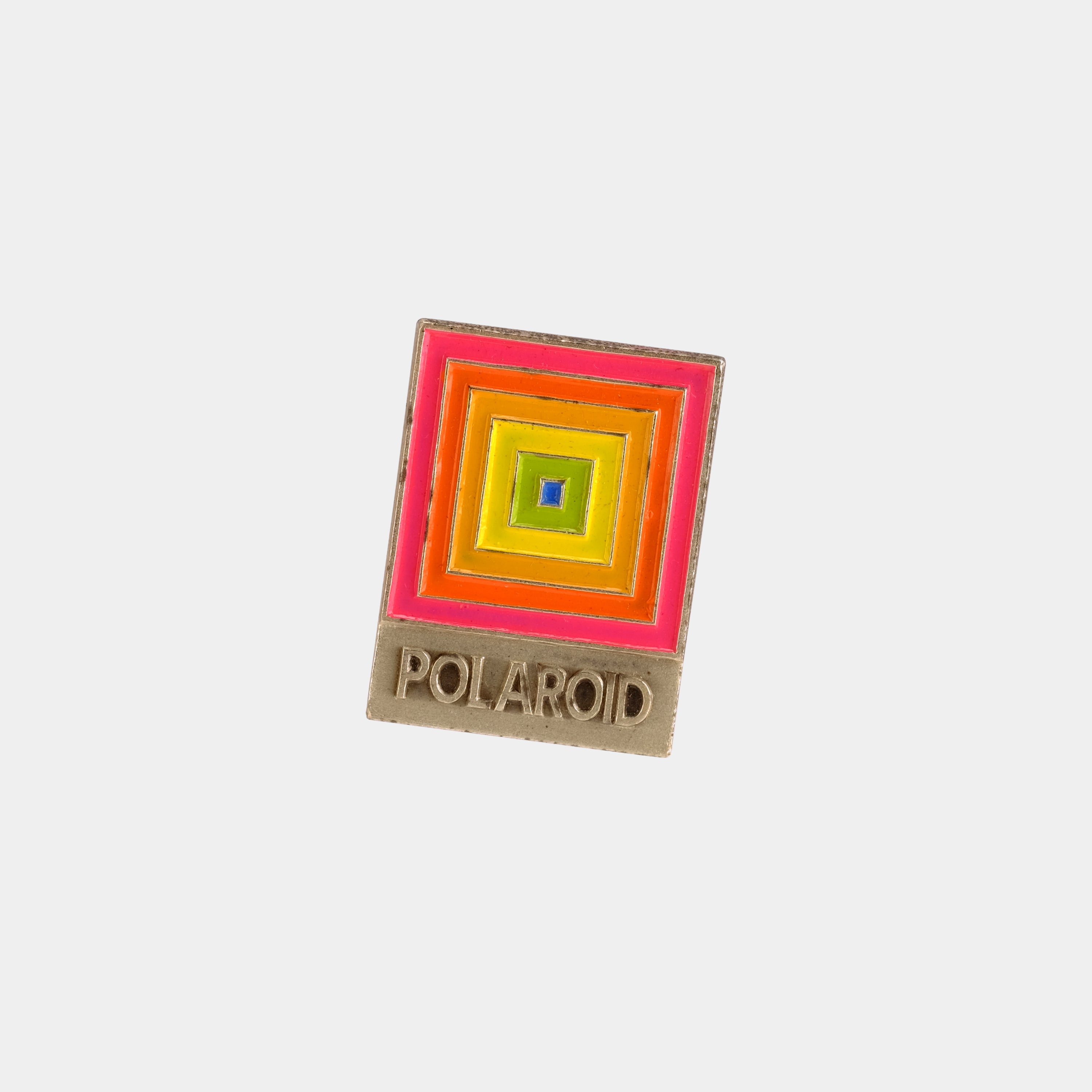 Polaroid Logo Vintage Enamel Pin