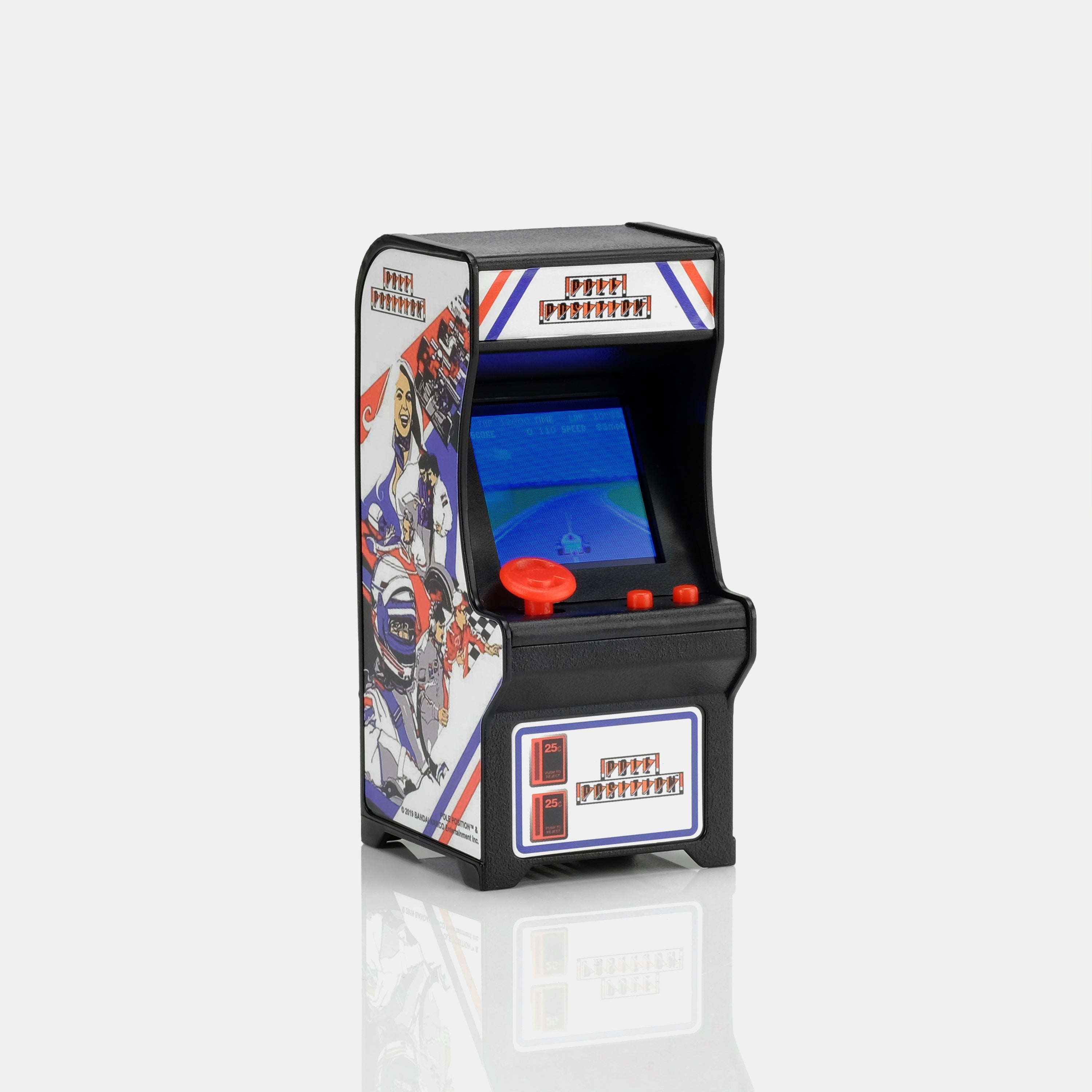 Tiny Arcade Pole Position Game Keychain