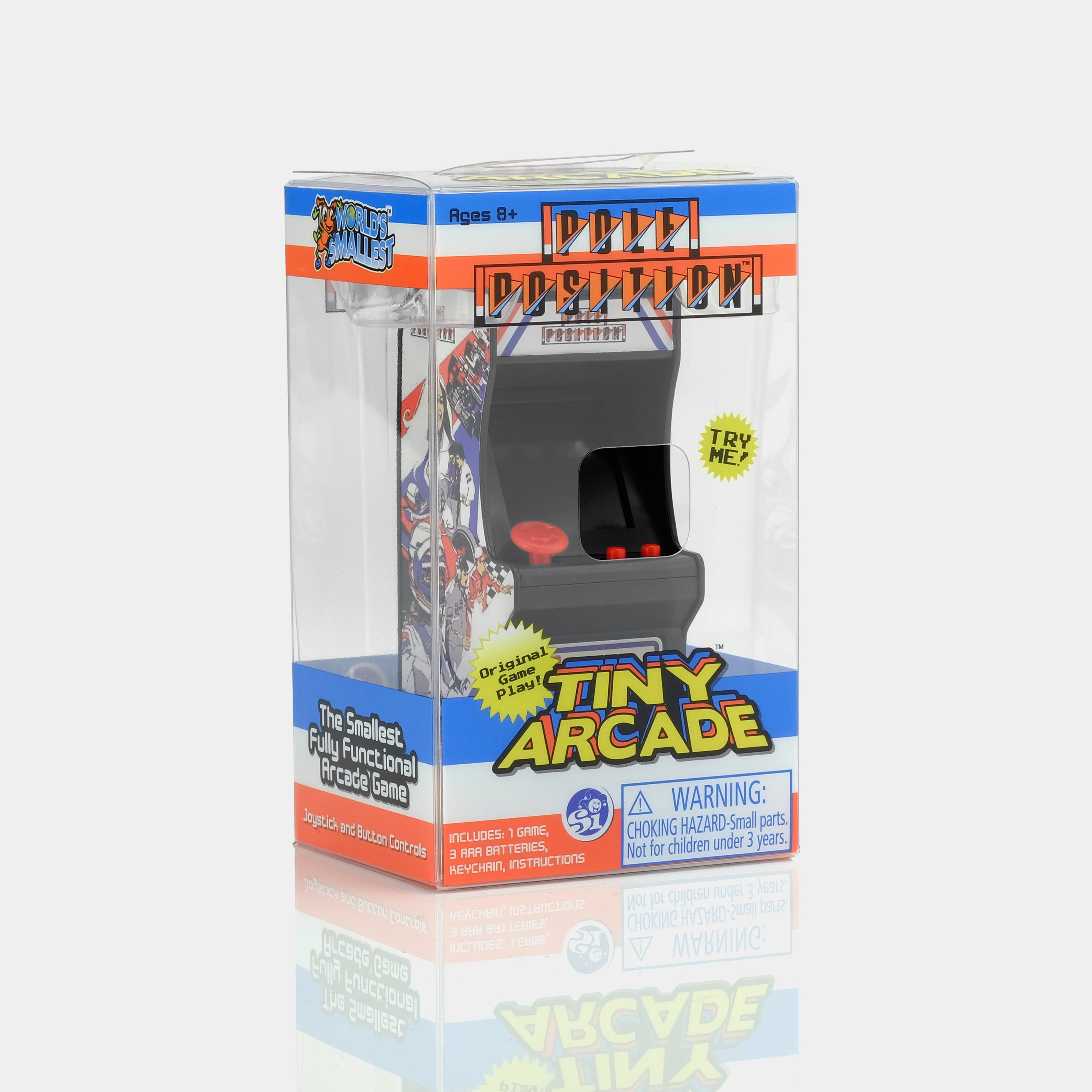 Tiny Arcade Pole Position Game Keychain