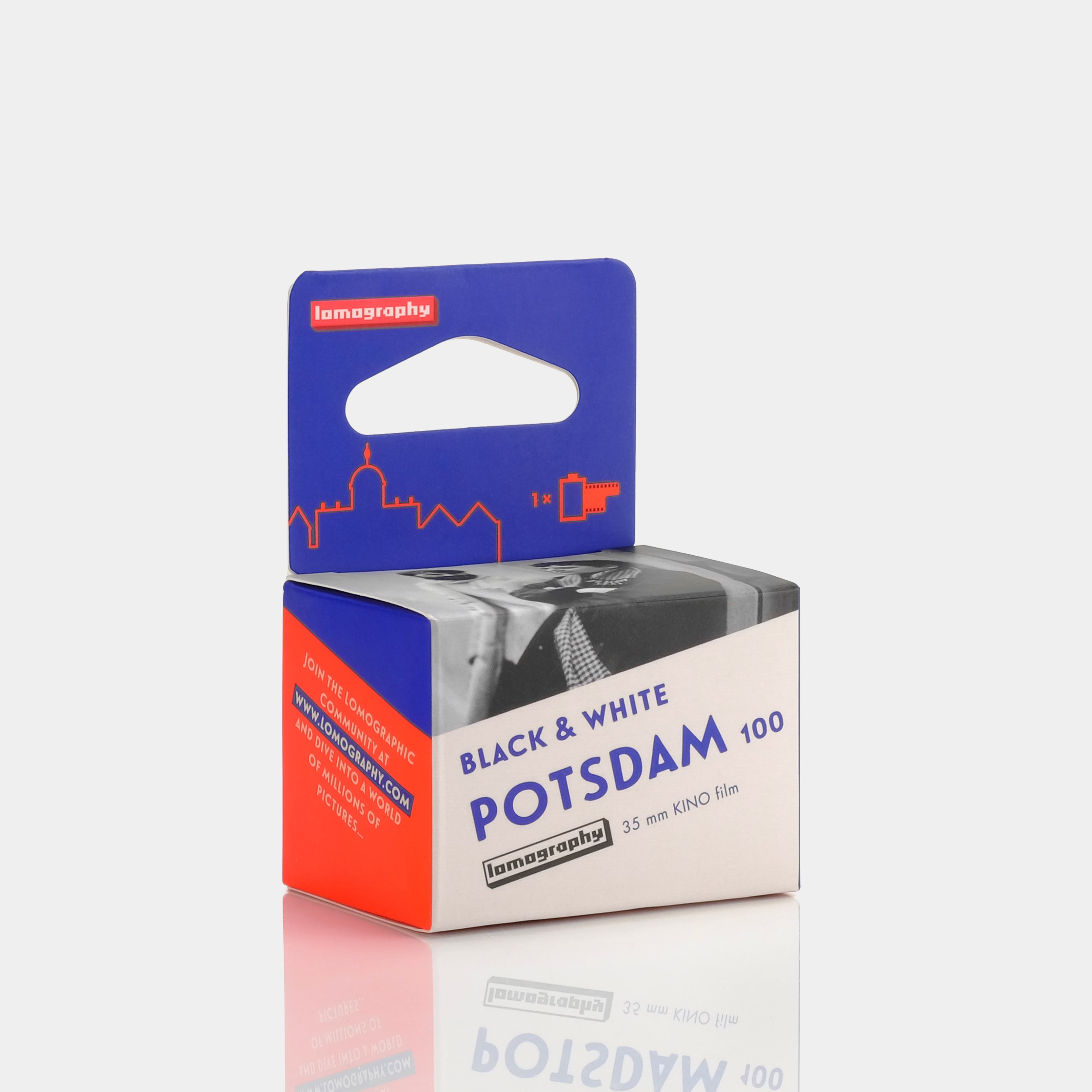 Lomography Potsdam 100 8 Kino B&W 35mm Film (36 Exposures)