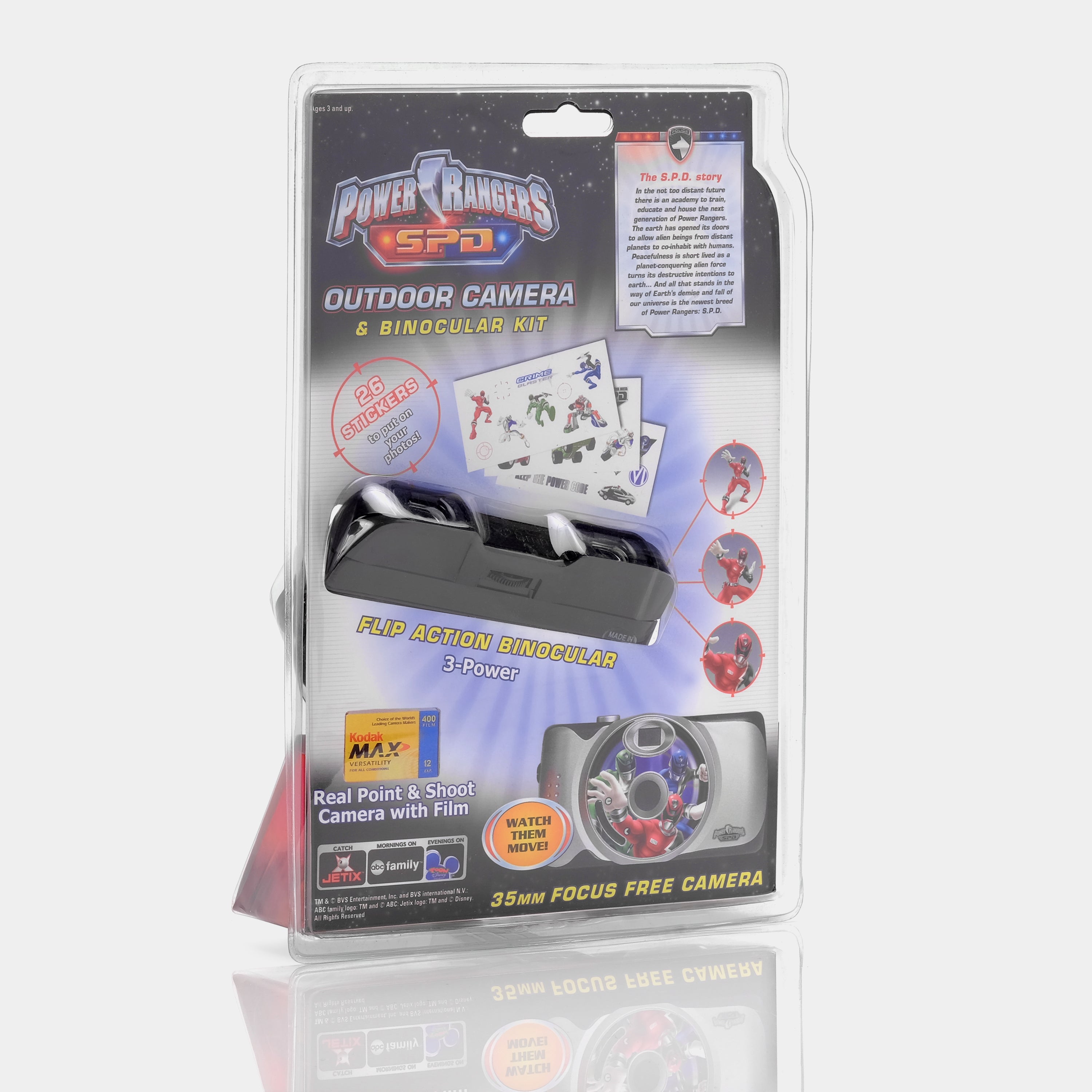 Power Rangers S.P.D. 35mm Point and Shoot Film Camera (New In Packaging)