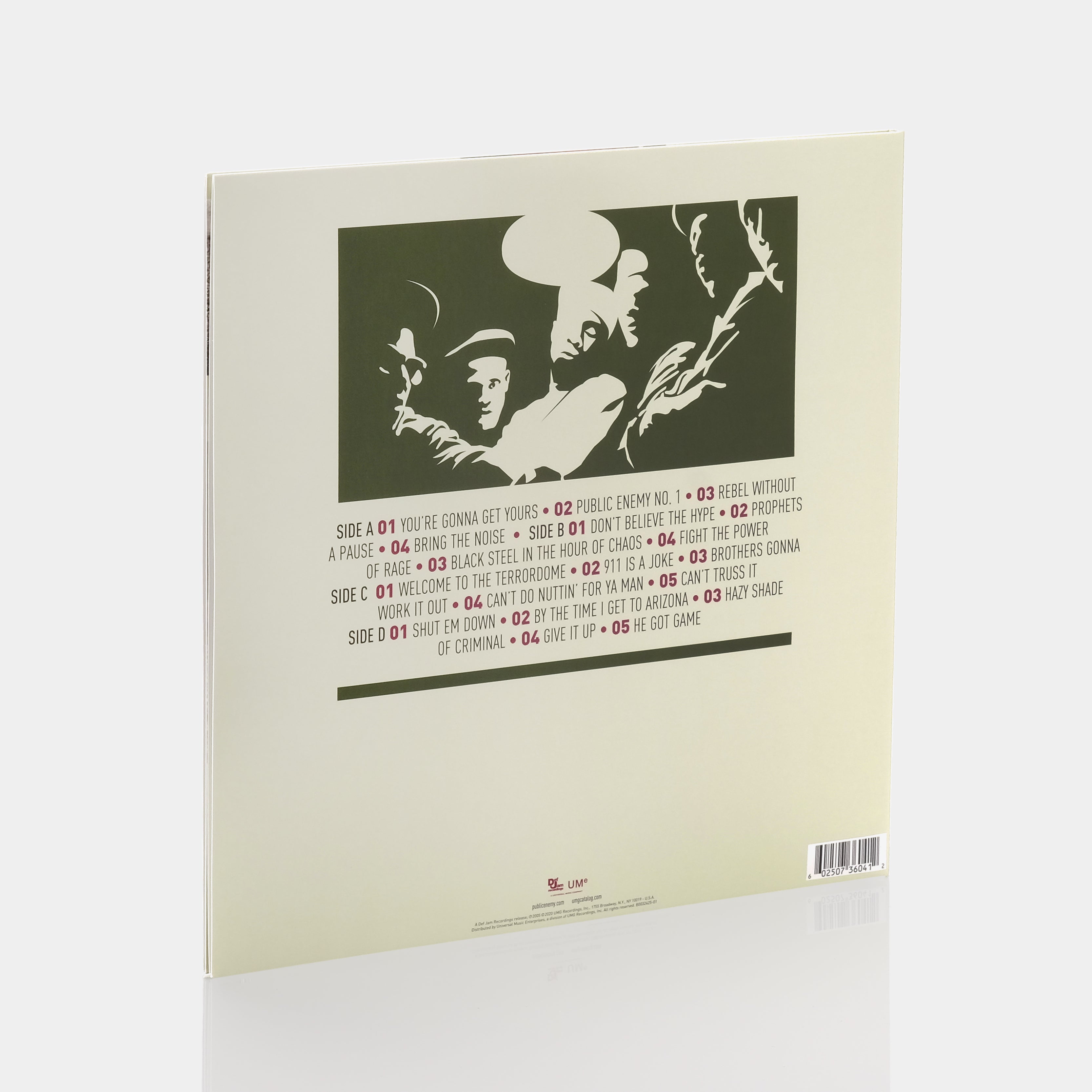 Public Enemy - POWER TO THE PEOPLE AND THE BEATS: Public Enemy's Greatest Hits 2xLP Blood Red w/ Black Smoke Vinyl Record