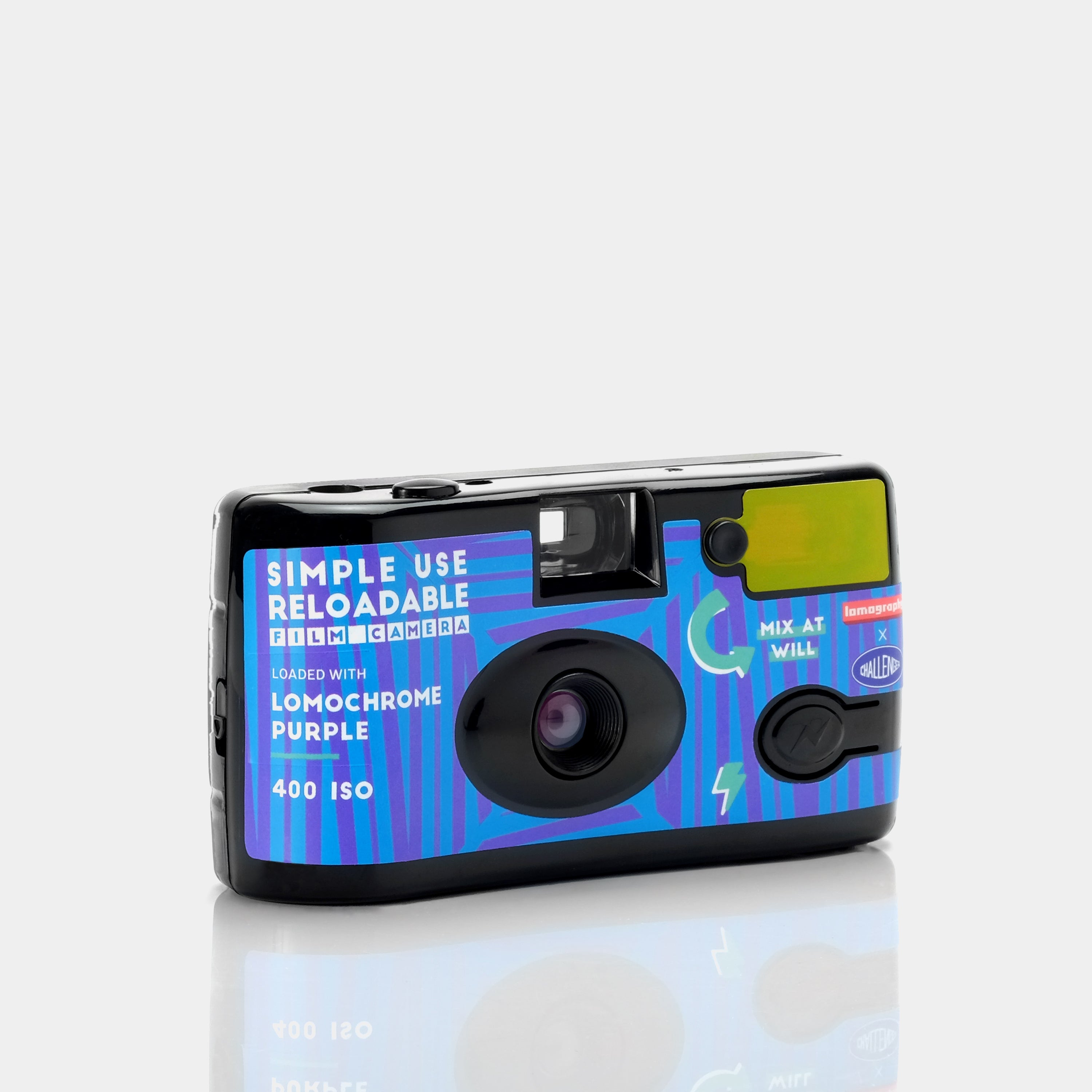 Lomochrome Purple Challenger Edition Simple Use 35mm Point and Shoot Film Camera