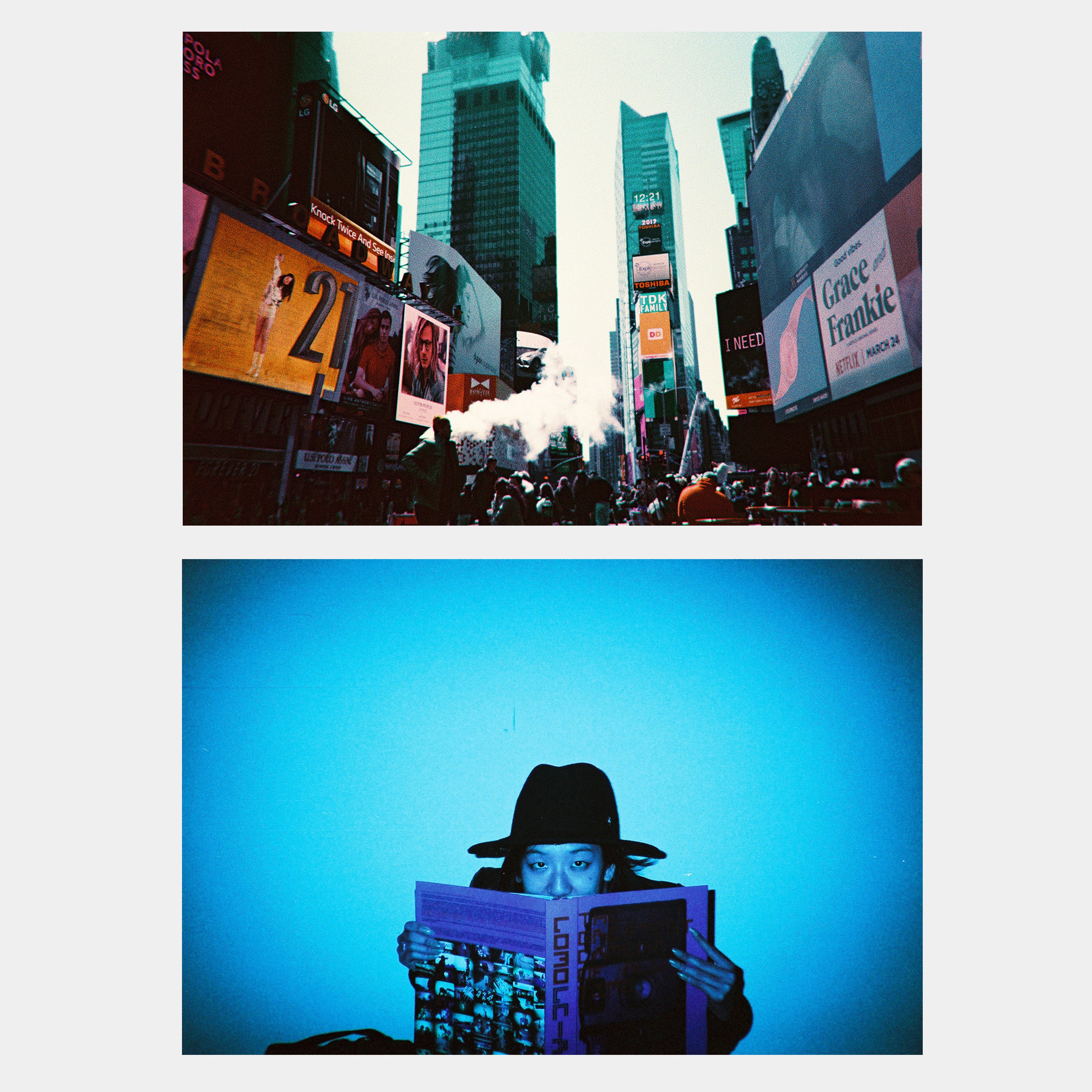 Lomochrome Purple Simple Use 35mm Point and Shoot Film Camera