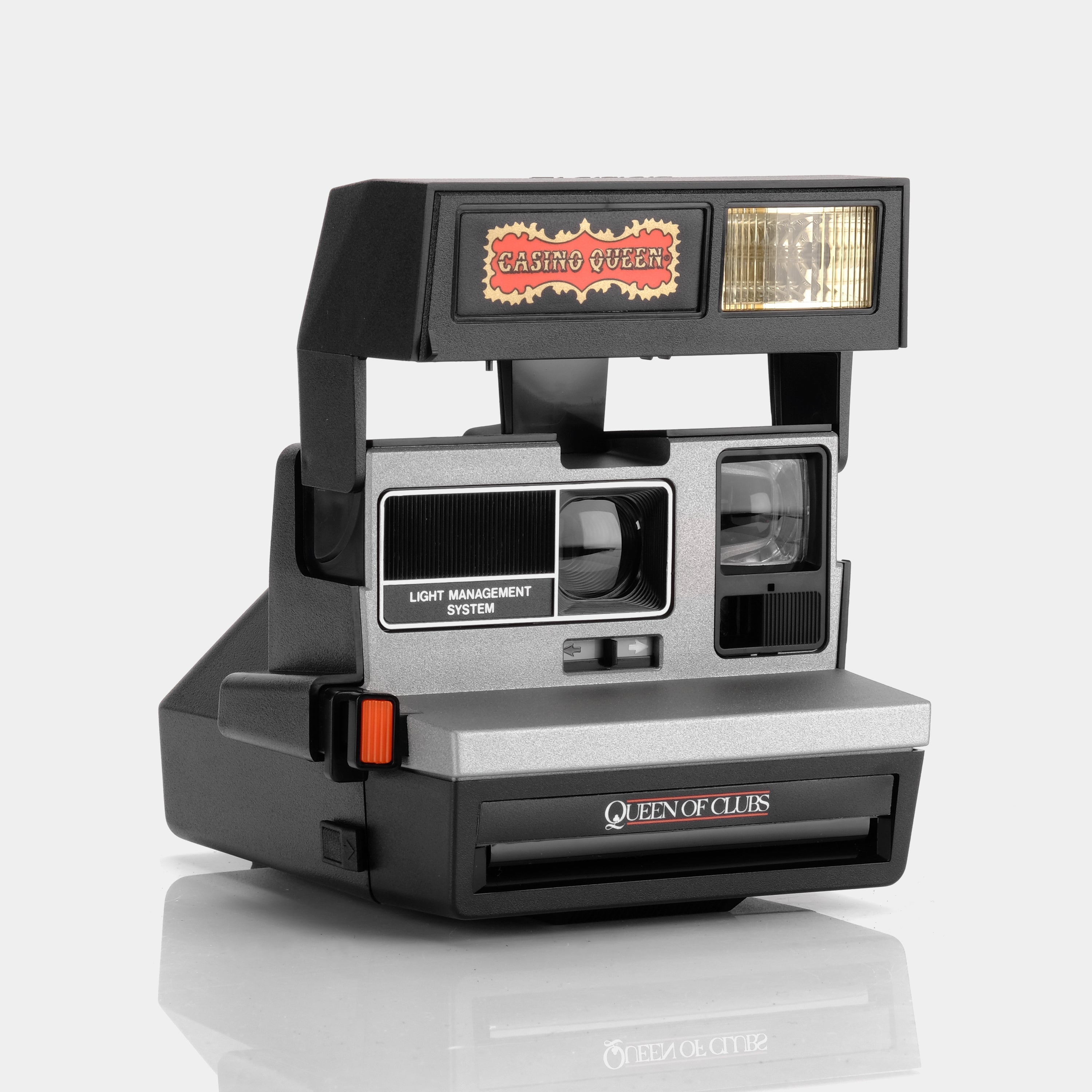 Polaroid 600 Queen of Clubs Casino Queen Instant Film Camera