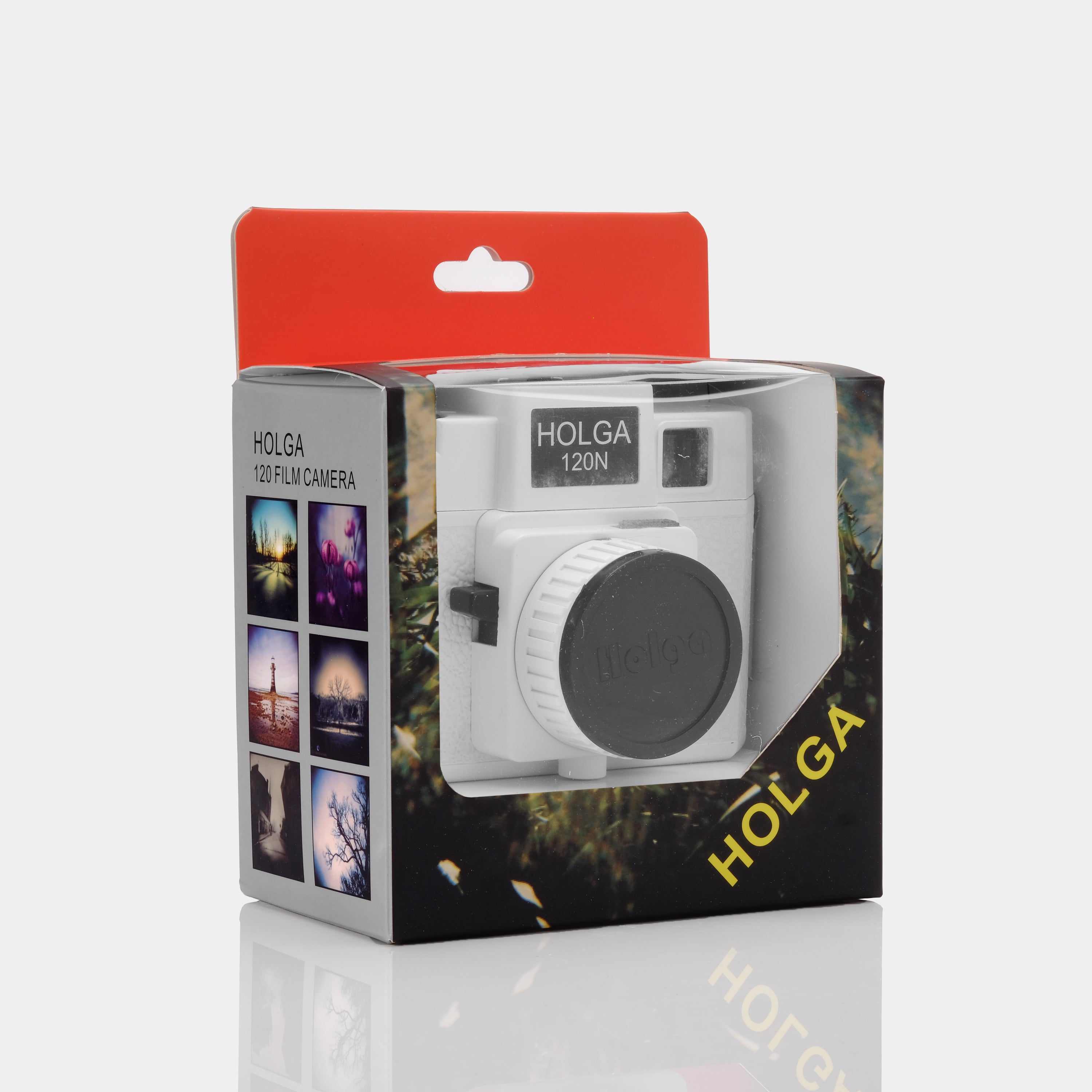 Holga 120N White 120 Film Camera