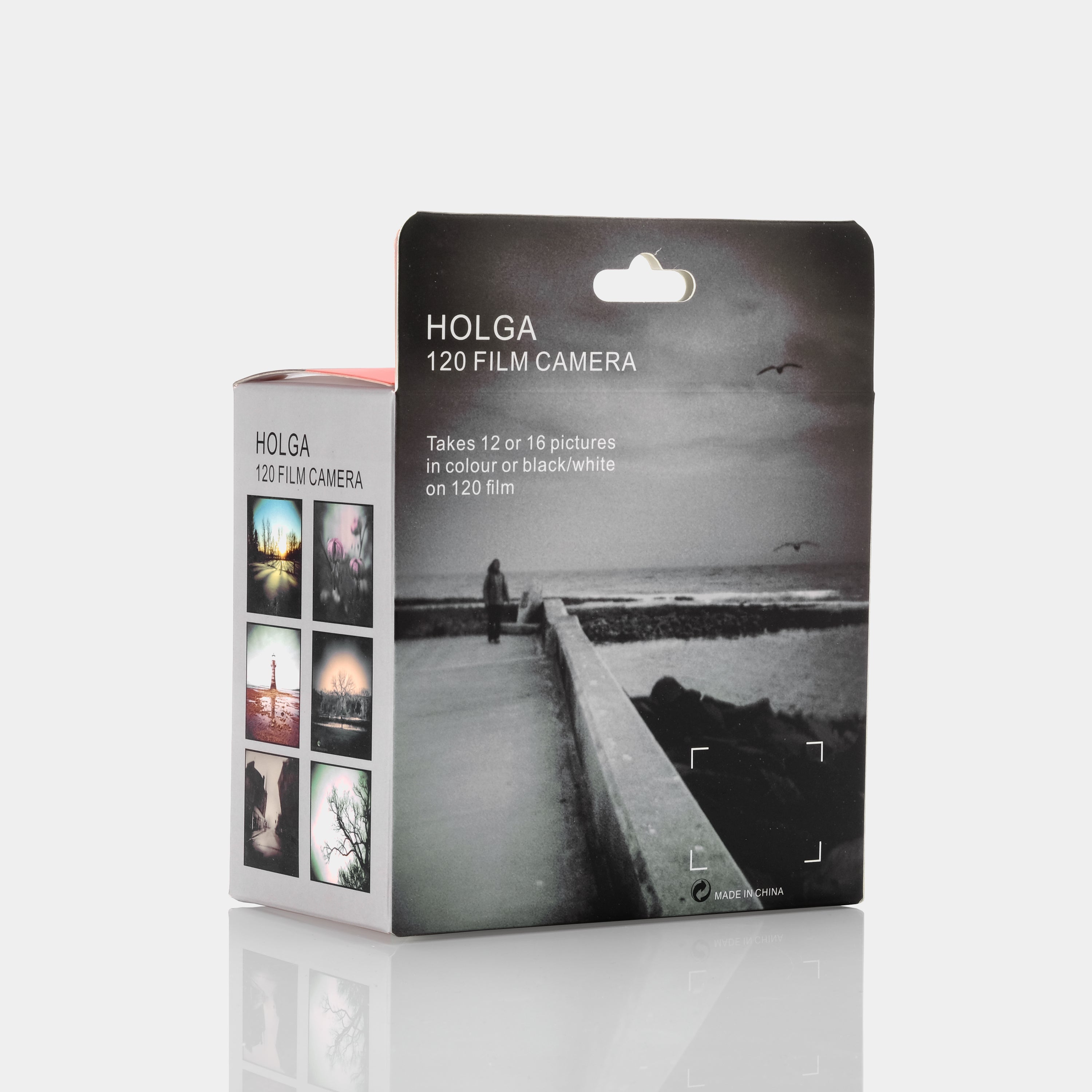 Holga 120 GCFN Black 120 Film Camera with Flash