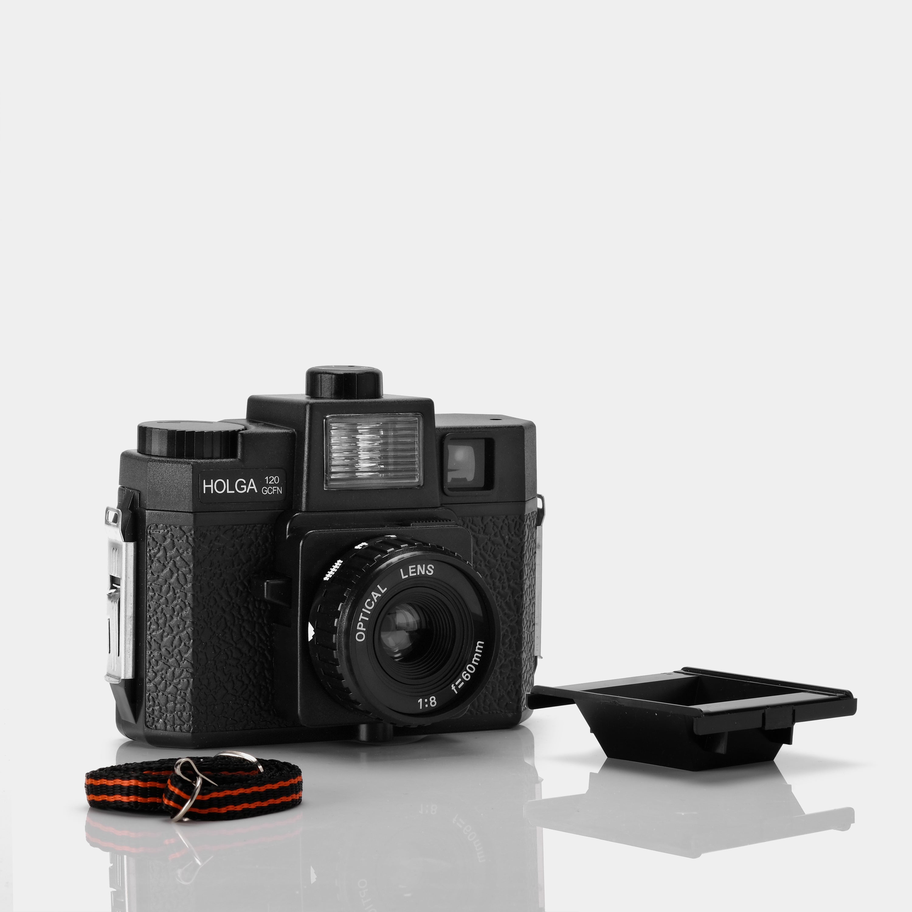 Holga 120 GCFN Black 120 Film Camera with Flash