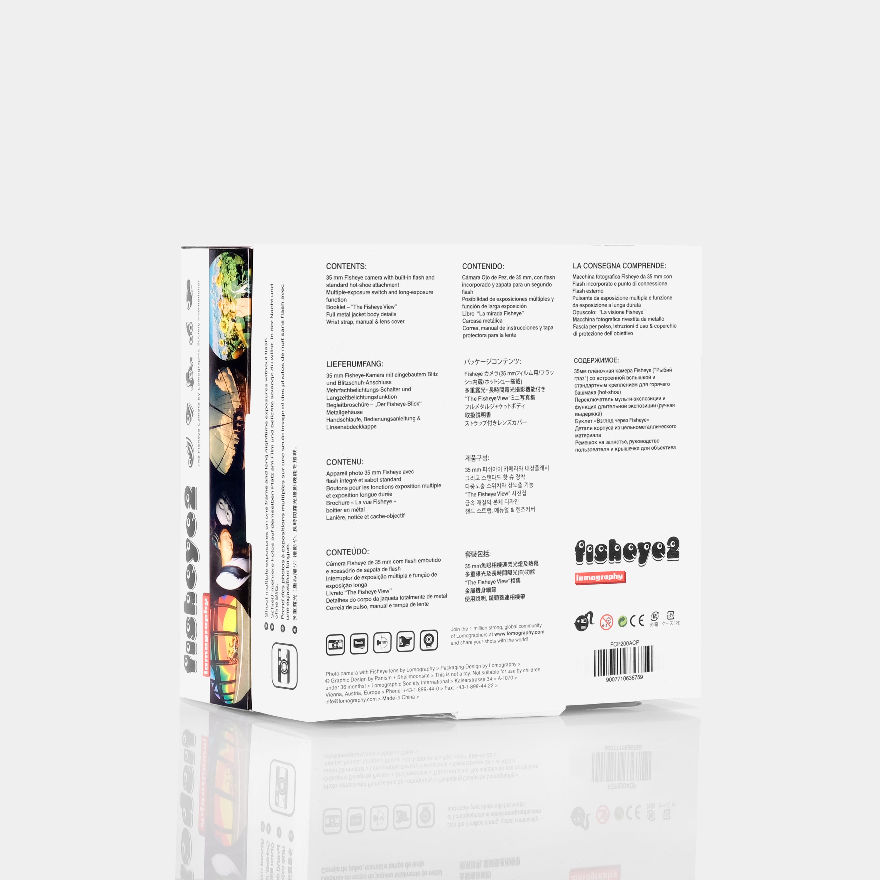 Fisheye No. 2 Wide Angle (Acapulco La Quebrada Edition) 35mm Point and Shoot Film Camera