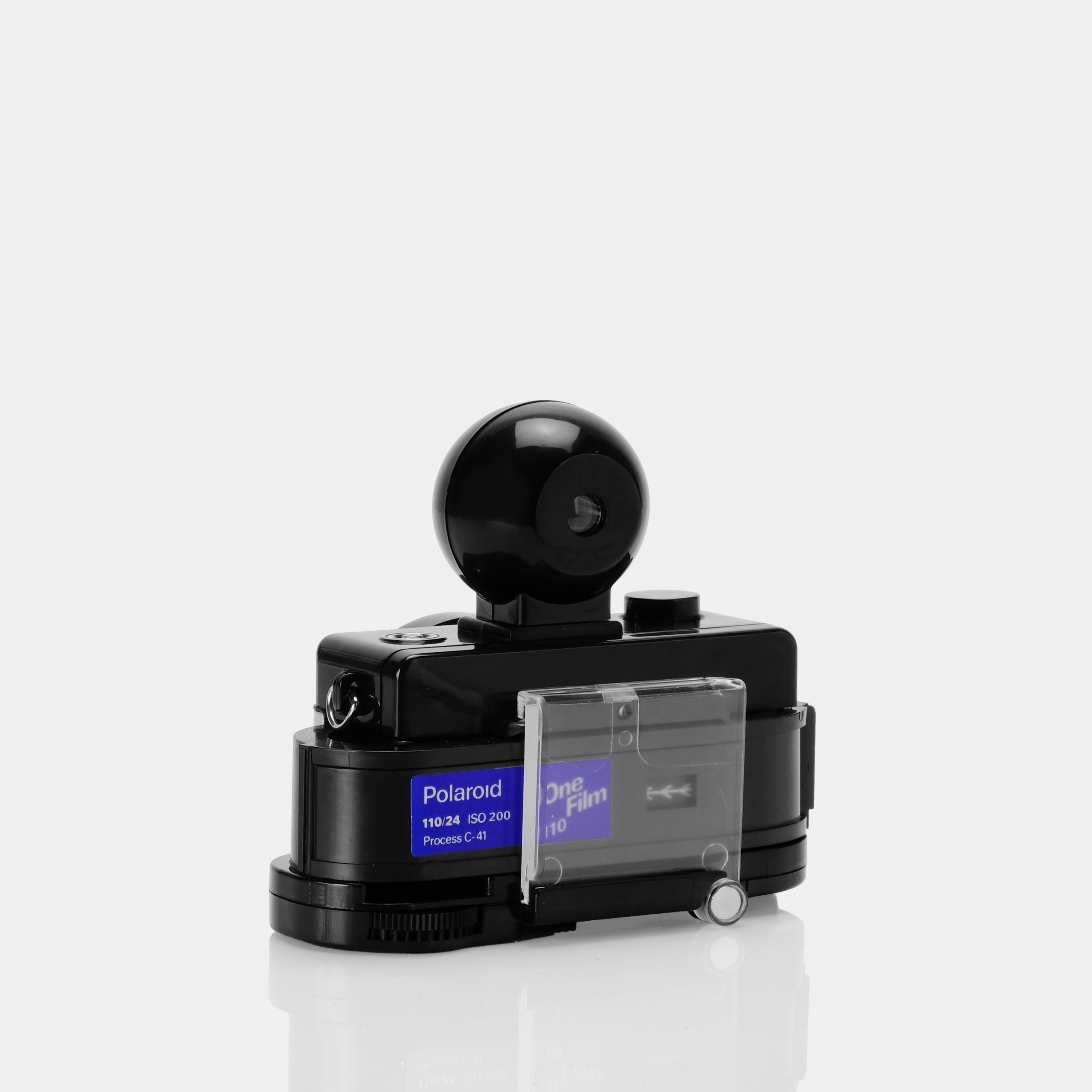 Lomography Fisheye Baby 110 Format (Black Metal Edition) Film Camera