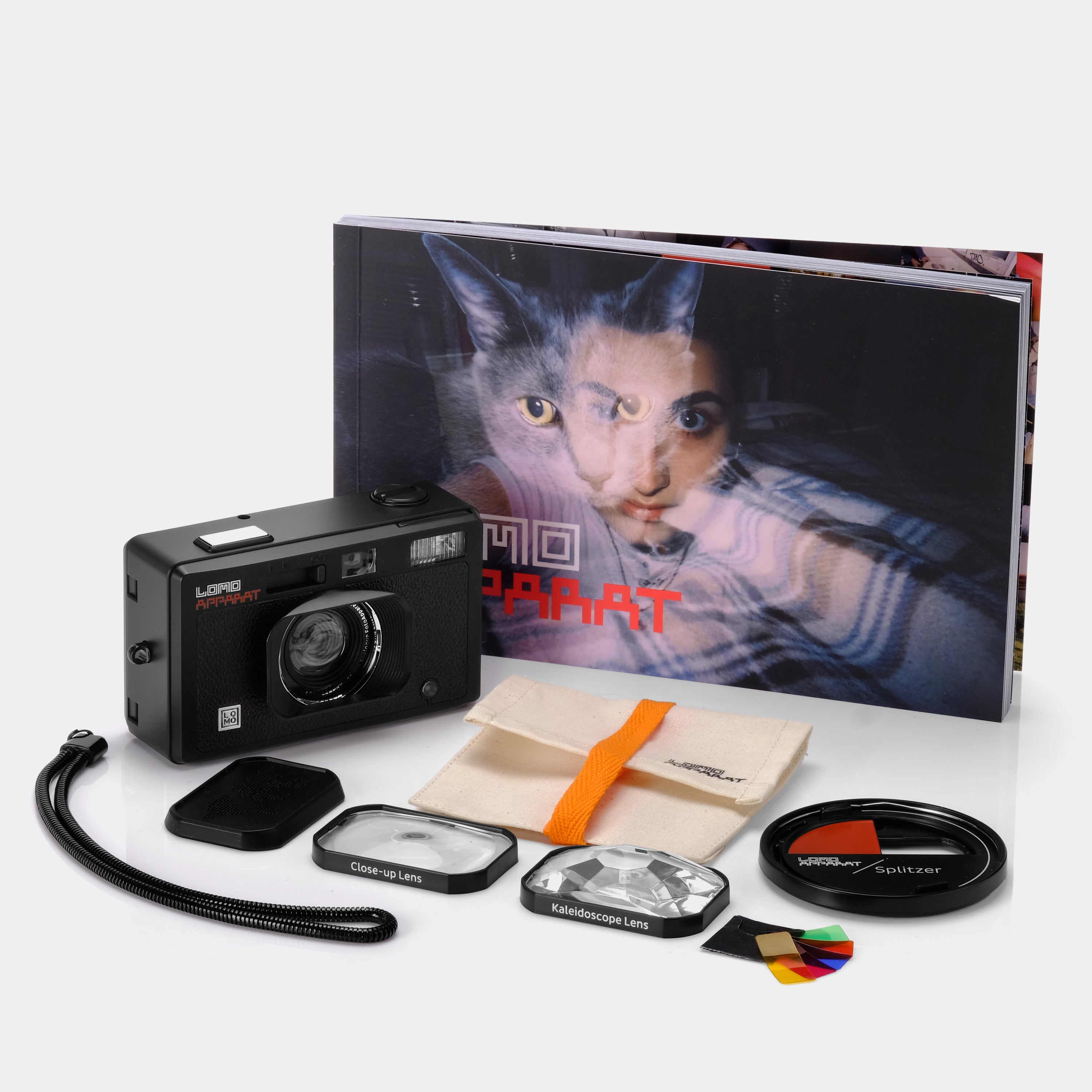 Lomography LomoApparat Wide Angle 35mm Film Camera and Lenses