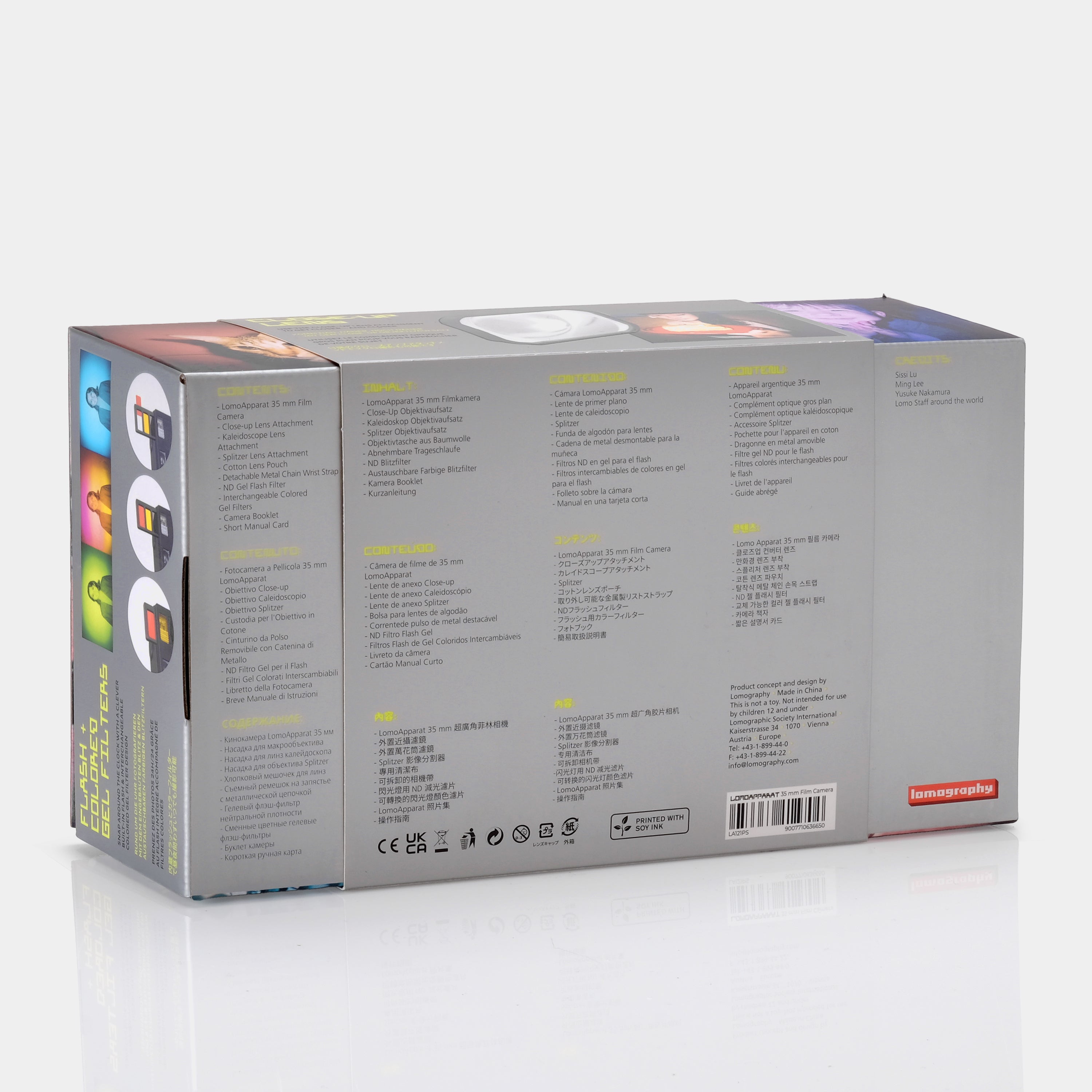 Lomography LomoApparat Wide Angle 35mm Film Camera and Lenses