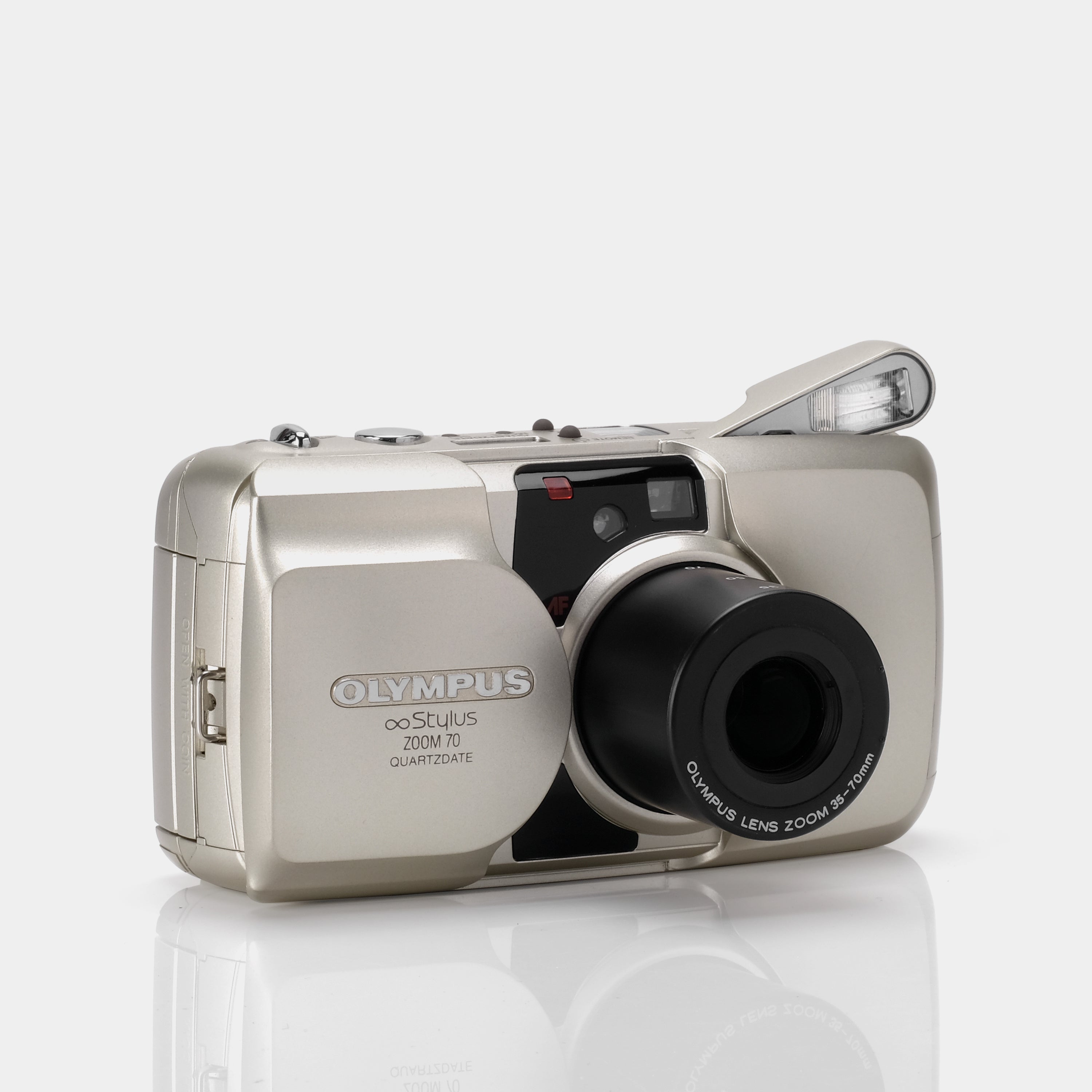 Olympus ∞ Infinity Stylus Zoom 70 35mm Point and Shoot Film Camera