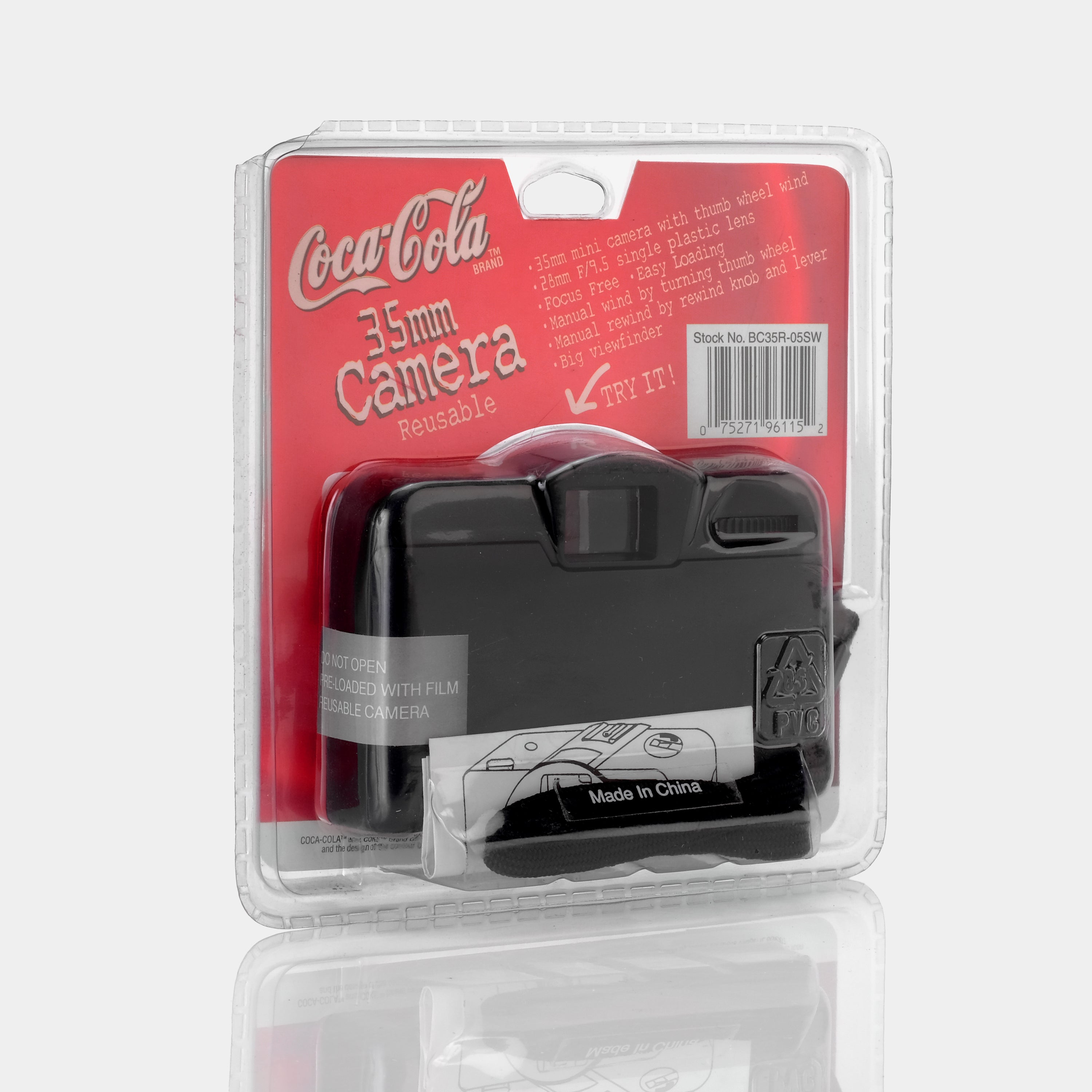 Coca-Cola 35mm Point and Shoot Film Camera (New Old Stock)