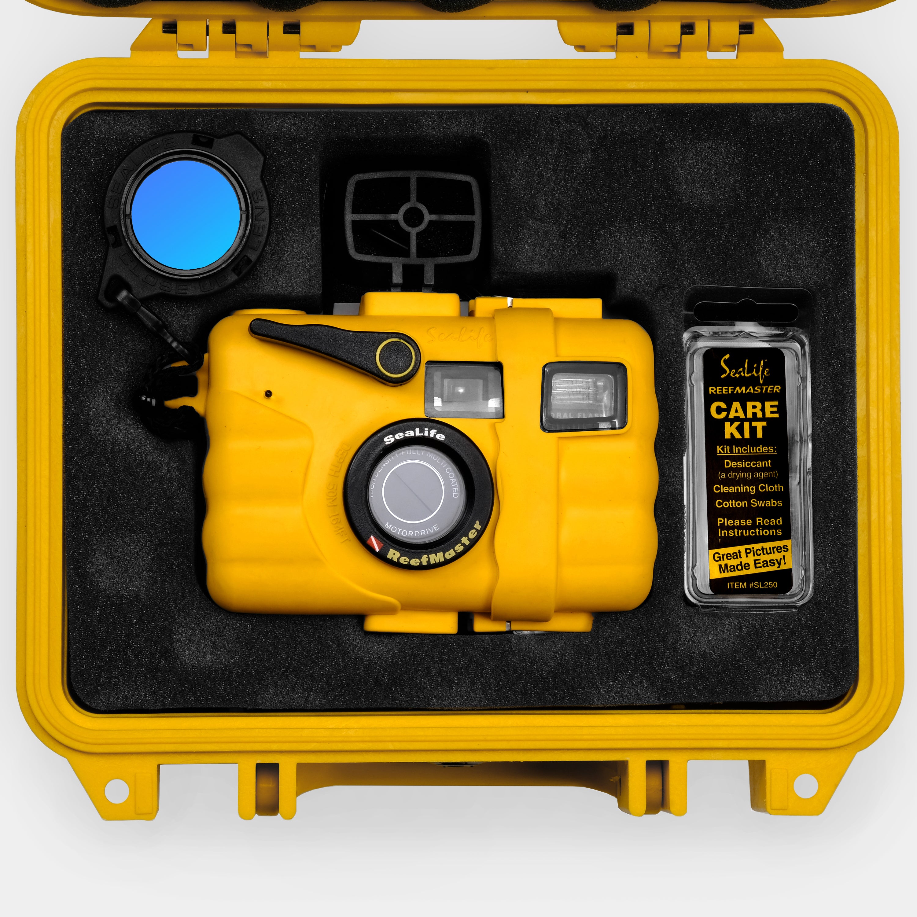 SeaLife ReefMaster Waterproof Underwater 35mm Film Camera With Case