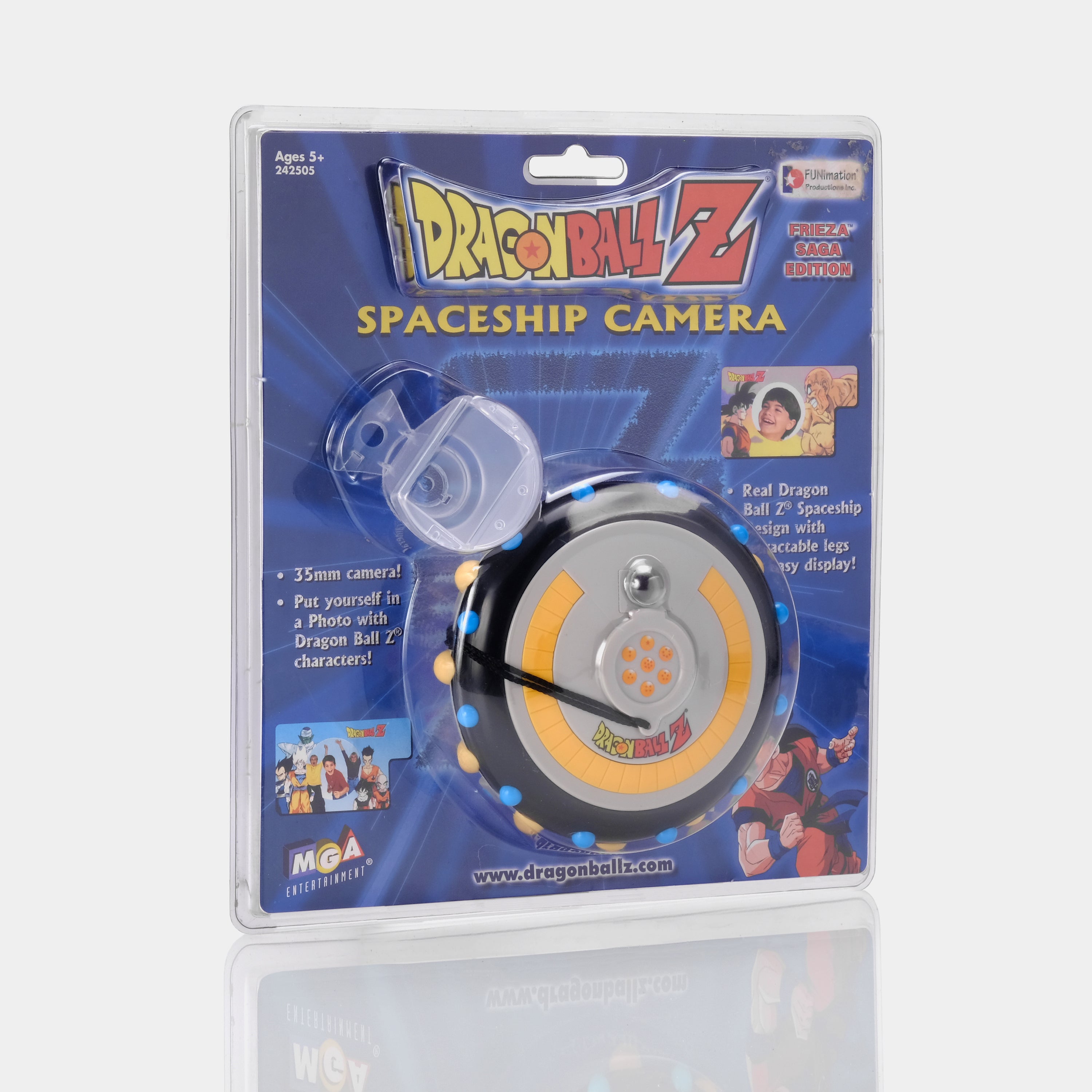 Dragon Ball Z Spaceship 35mm Point and Shoot Film Camera (New Old Stock)