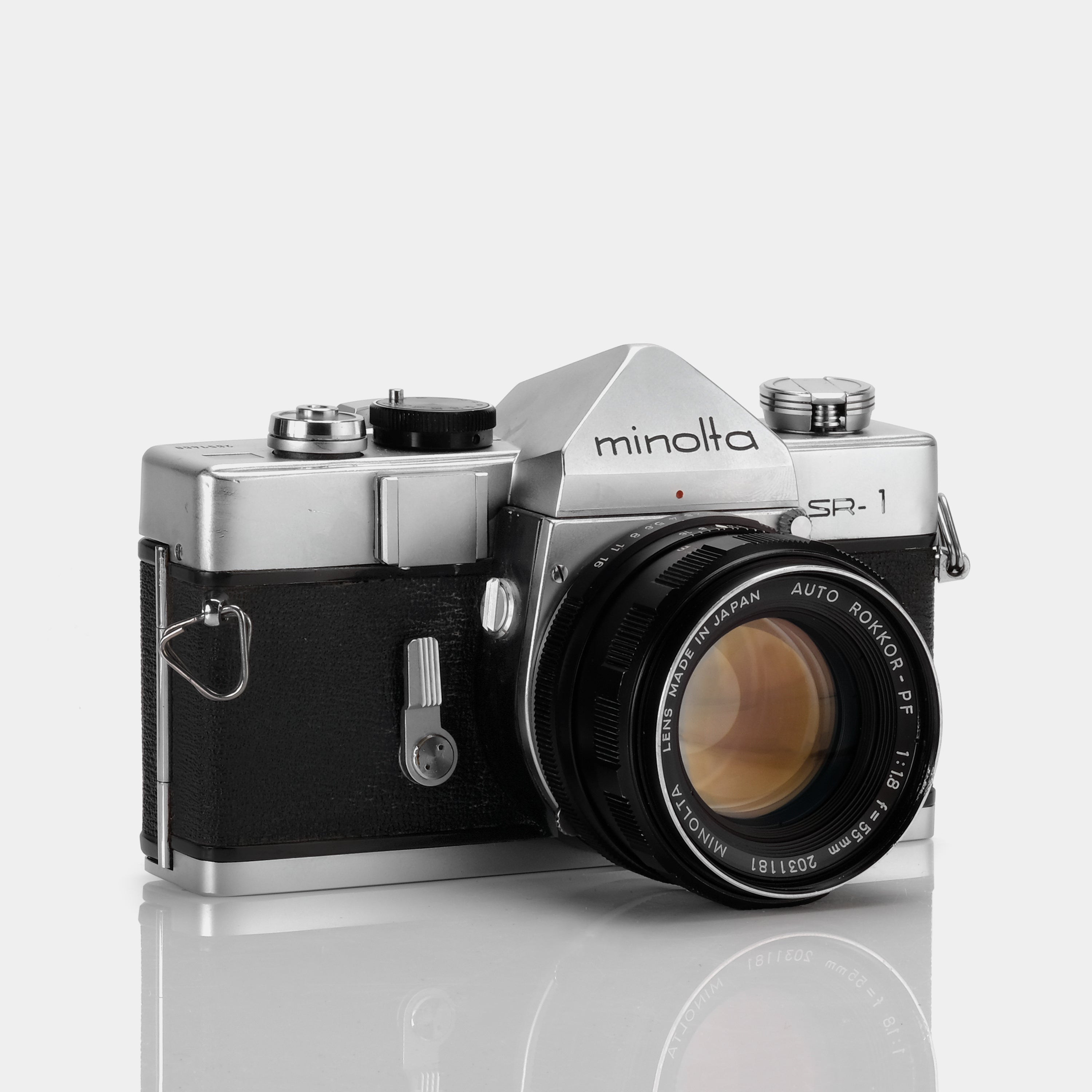 Minolta SR-1 SLR 35mm Film Camera with 55mm 1:1.8 Auto Rokkor 