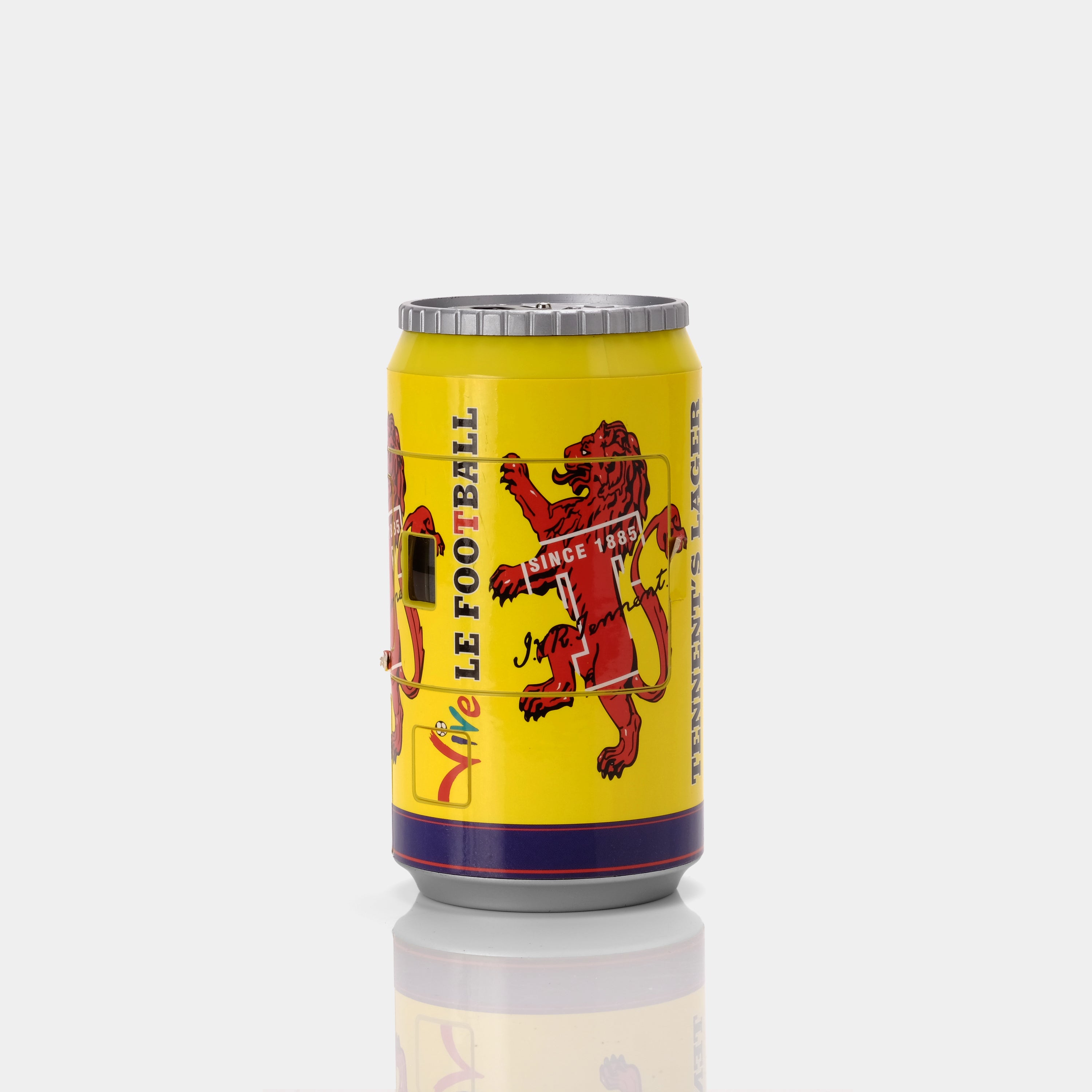 Tennent's Lager Camera In A Can "Vive Le Football" 1998 World Cup 35mm Film Camera