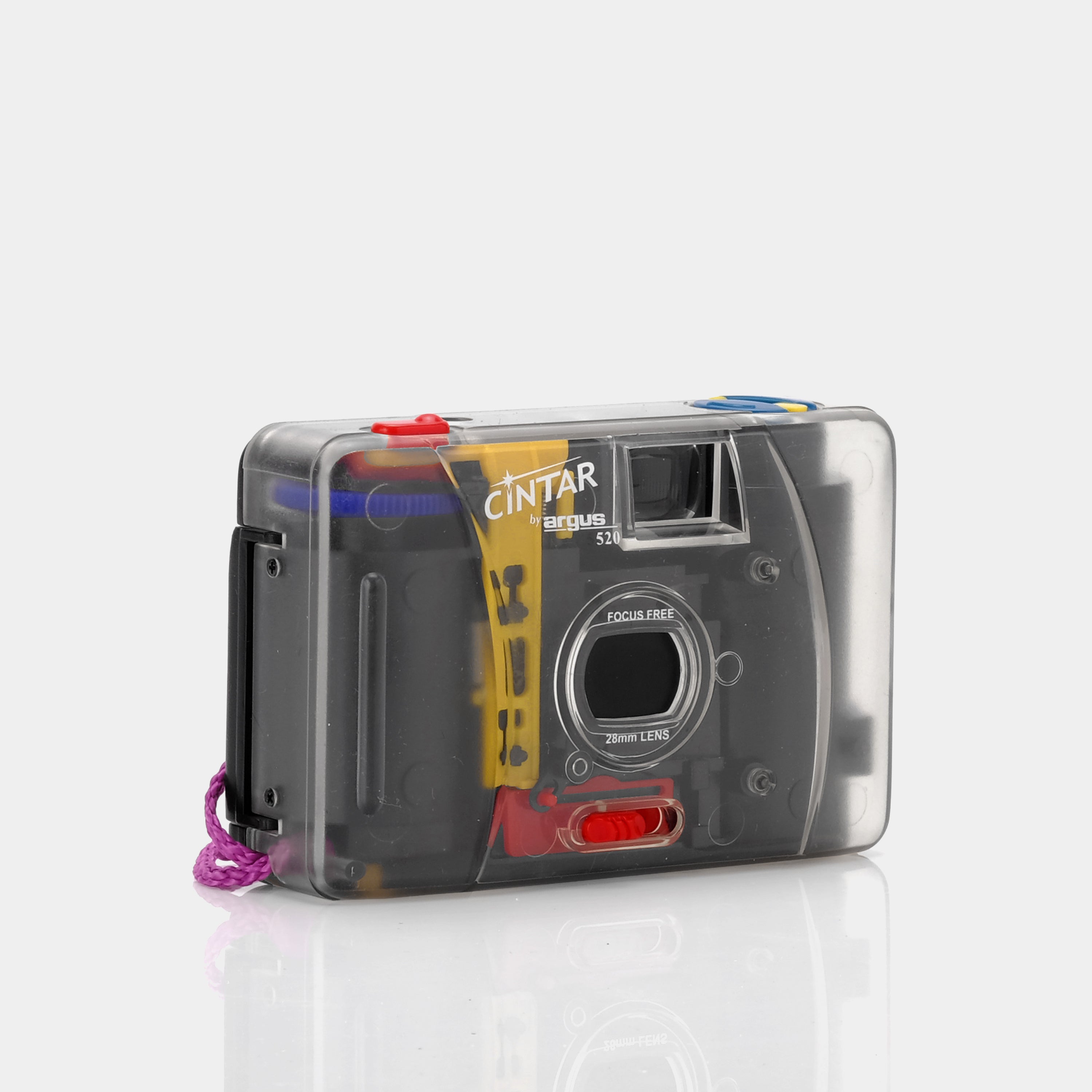 Argus Cintar 520 Clear 35mm Point And Shoot Film Camera