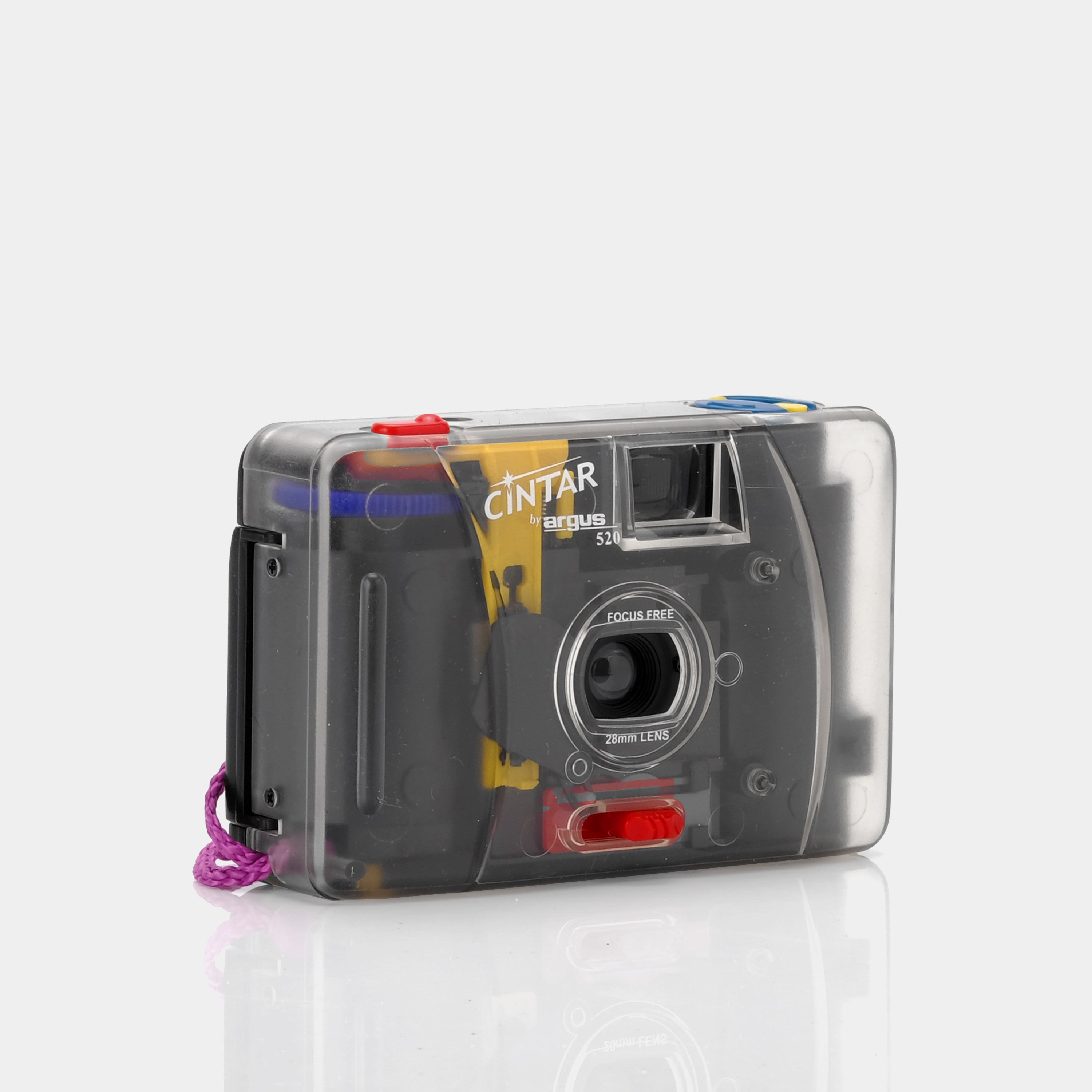 Argus Cintar 520 Clear 35mm Point And Shoot Film Camera