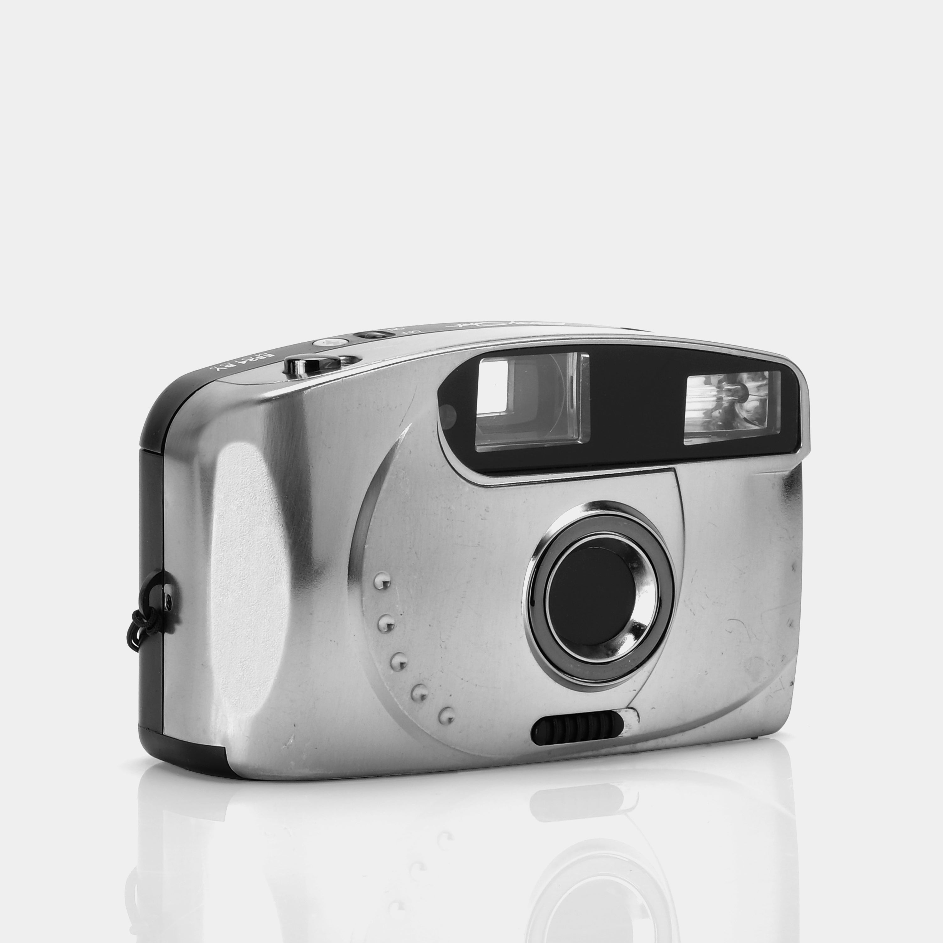 Easy Shot Chrome Point And Shoot 35mm Film Camera