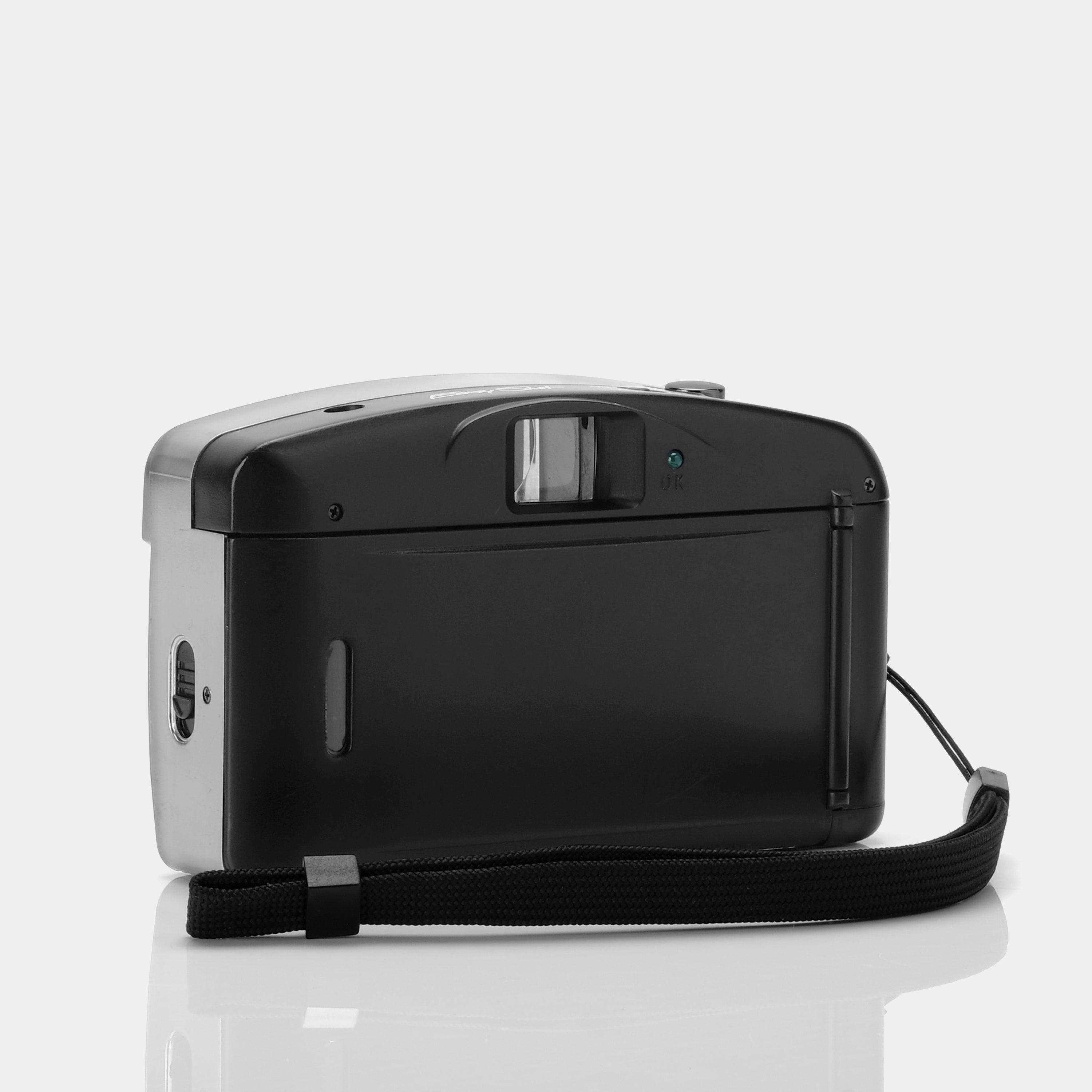 Easy Shot Chrome Point And Shoot 35mm Film Camera