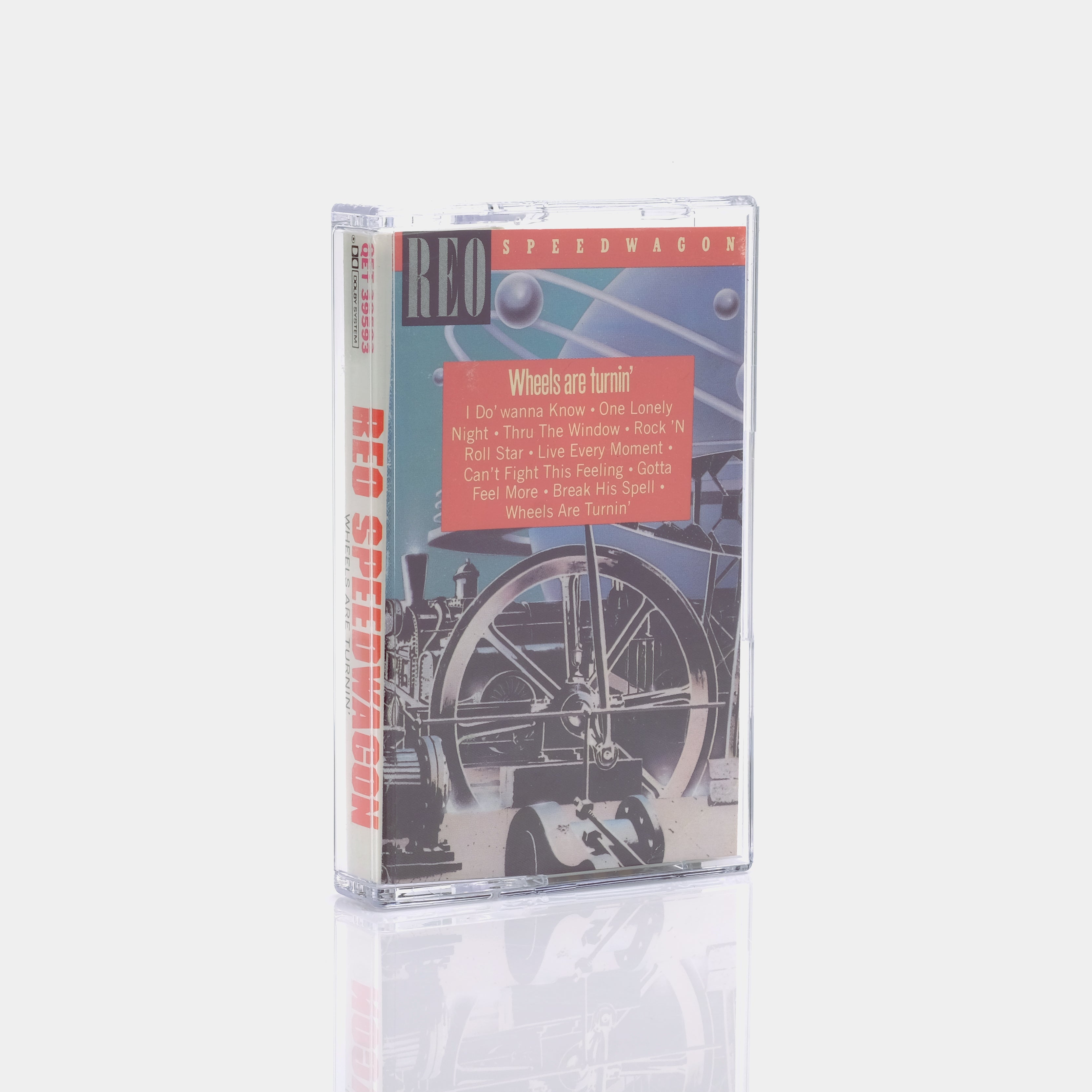 REO Speedwagon - Wheels Are Turnin' Cassette Tape