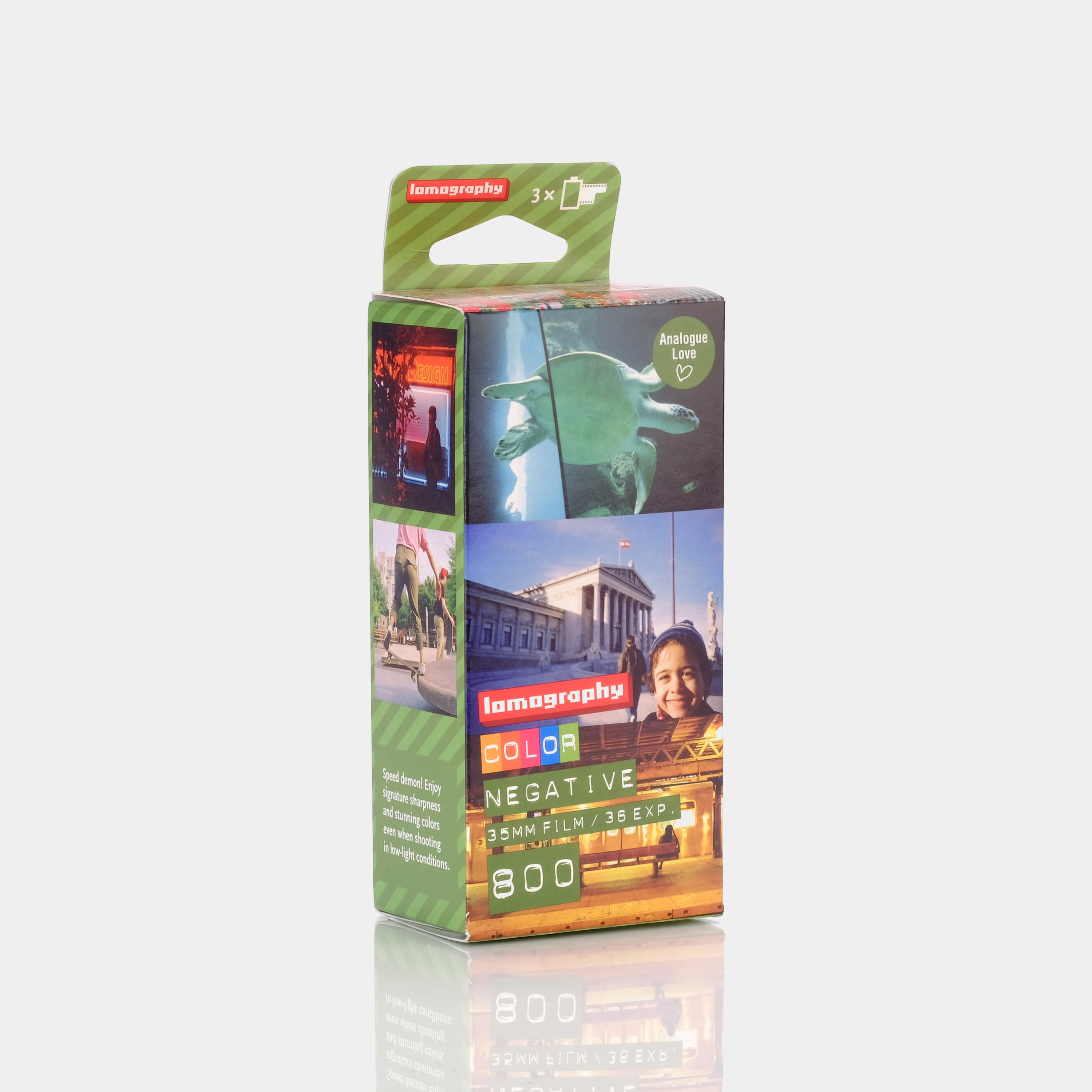 Lomography Color Negative 800 35mm Film (36 Exposures) - 3 Pack