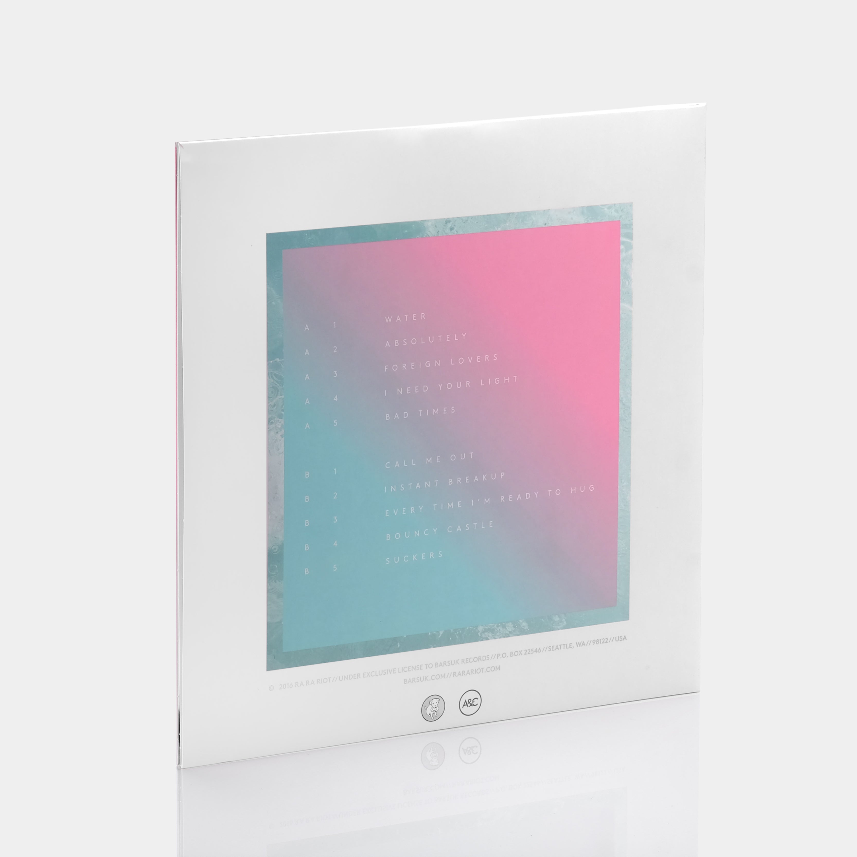 Ra Ra Riot - Need Your Light LP Translucent Teal Vinyl Record