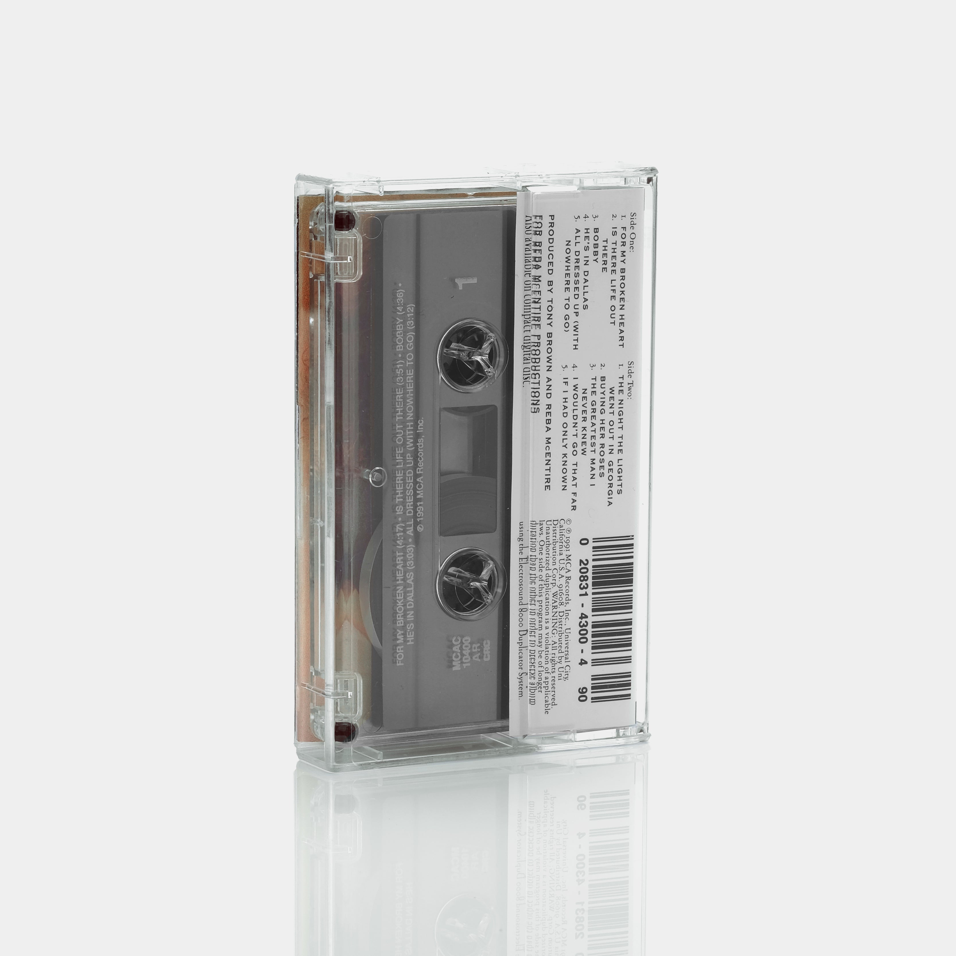 Reba McEntire - For My Broken Heart Cassette Tape