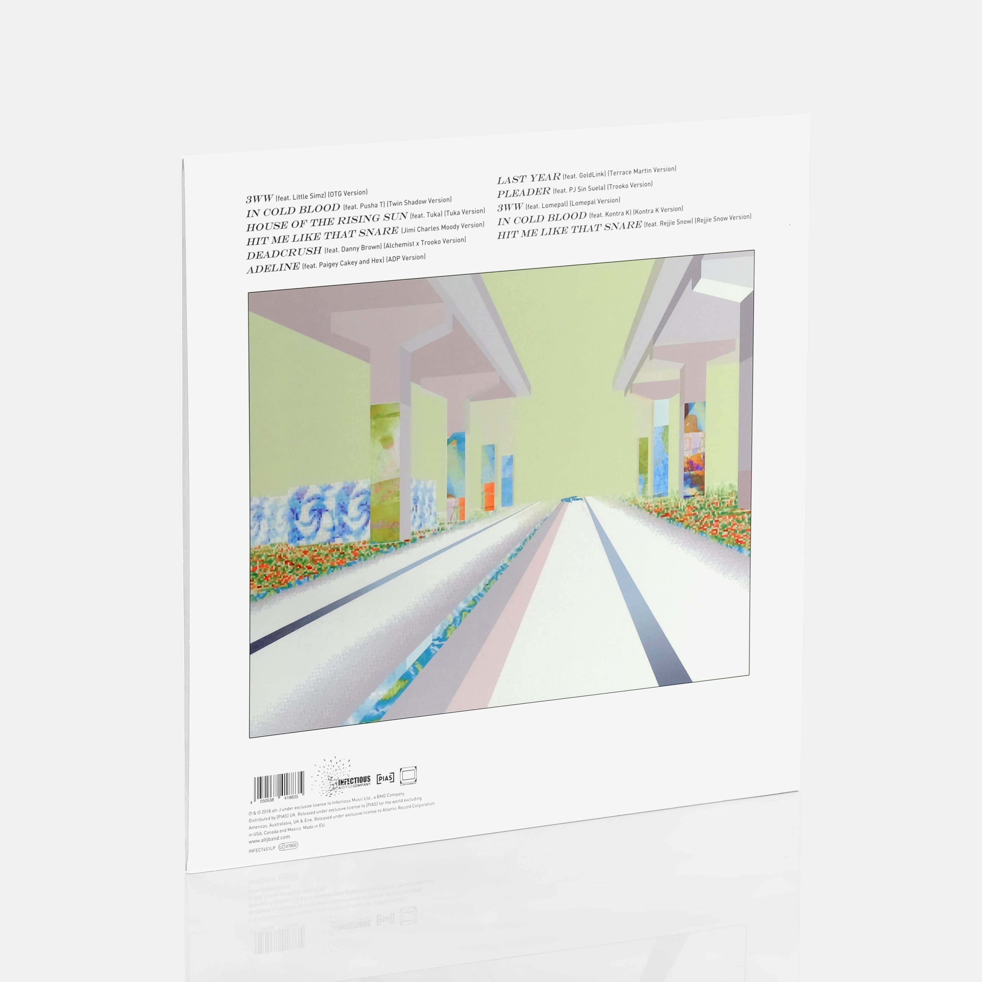 alt-J - Reduxer LP White Vinyl Record