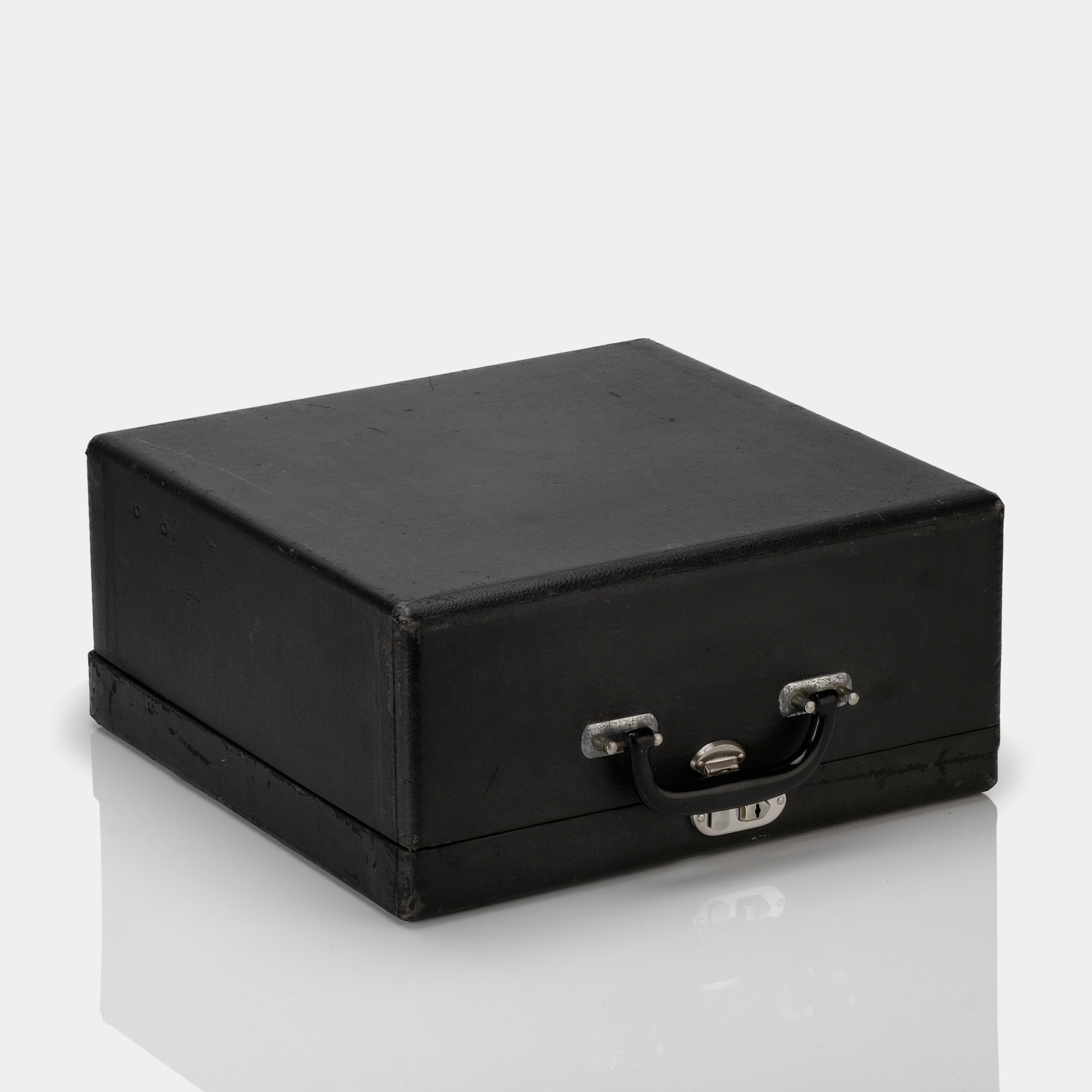 Remington Rand 5 Black Manual Typewriter and Case