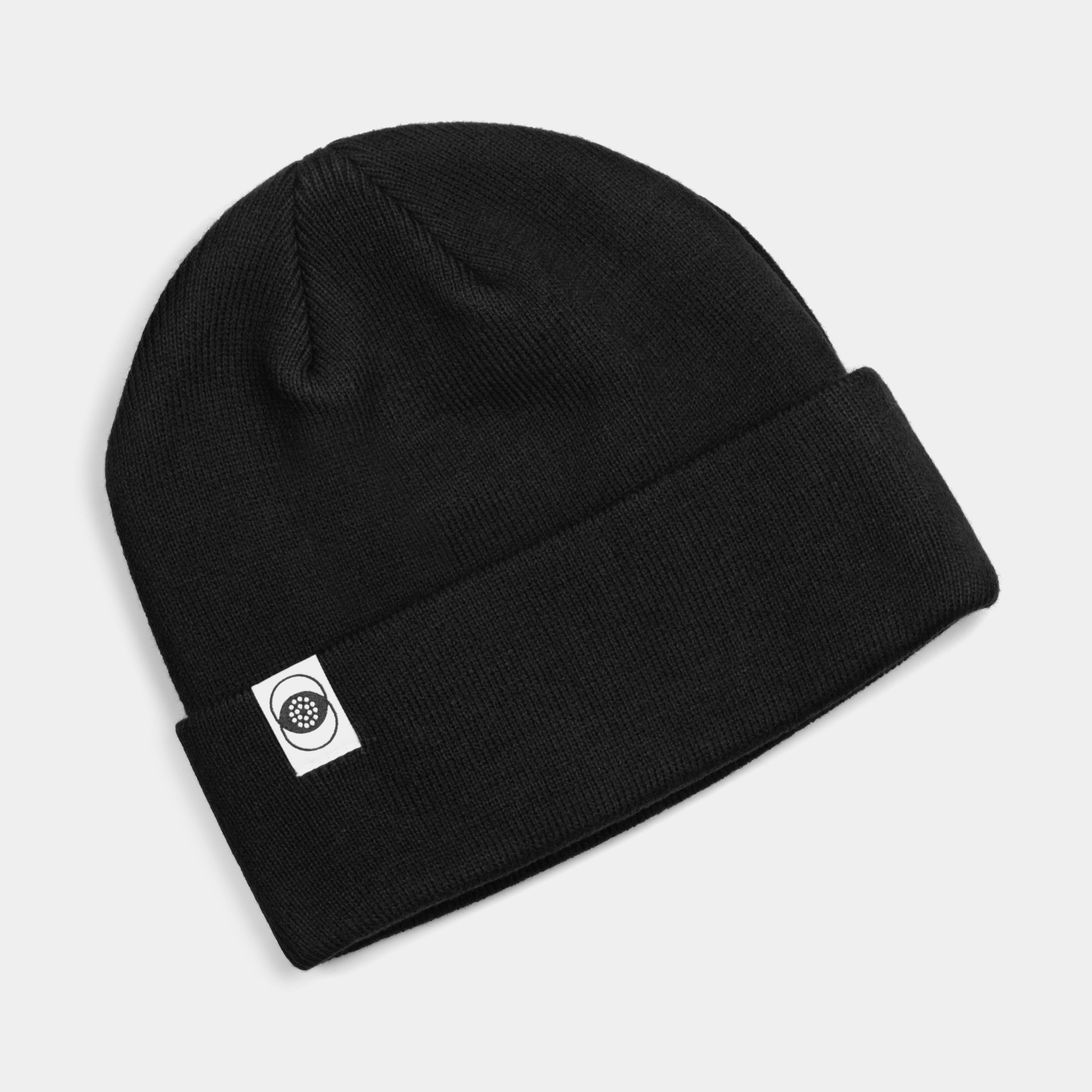 Retrospekt Black Knit Cuffed Beanie