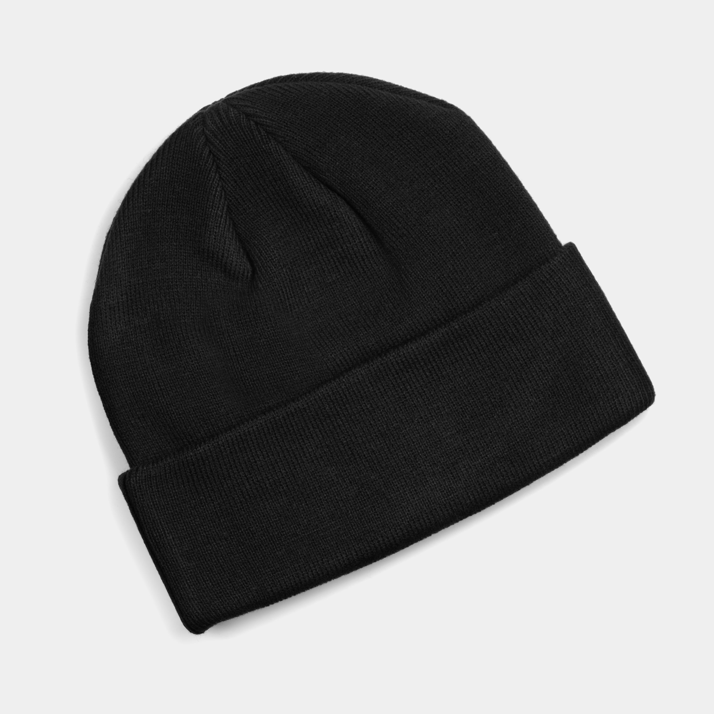 Retrospekt Black Knit Cuffed Beanie