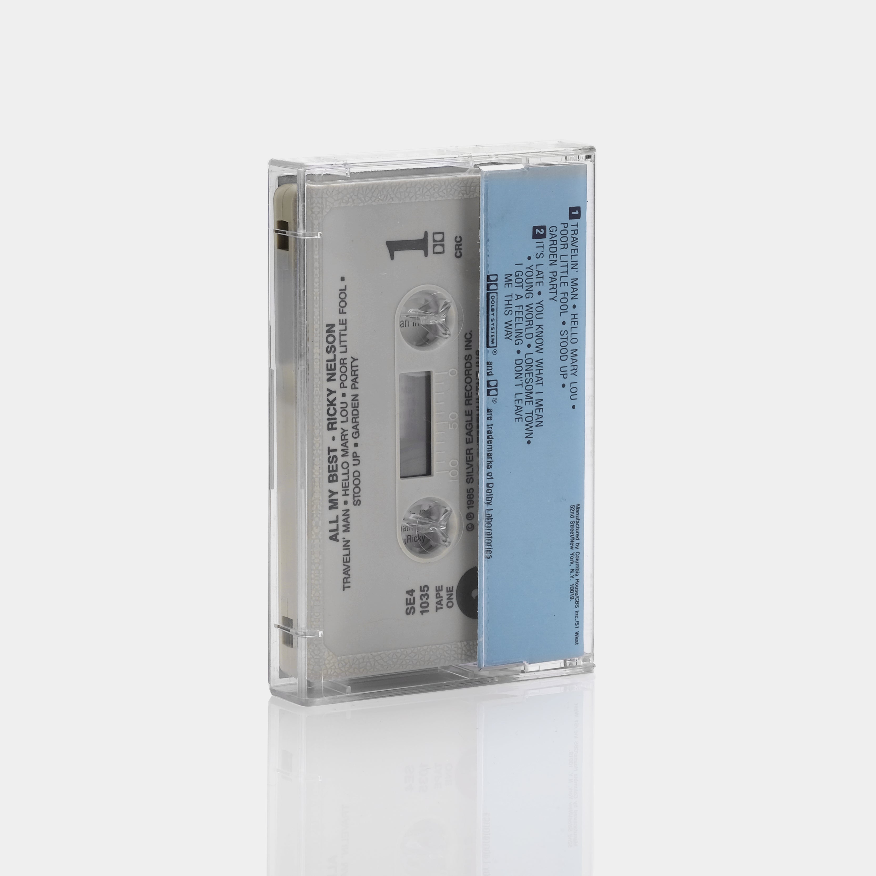 Ricky Nelson - A Tribute To Ricky Nelson, All My Best (Tape One) Cassette Tape