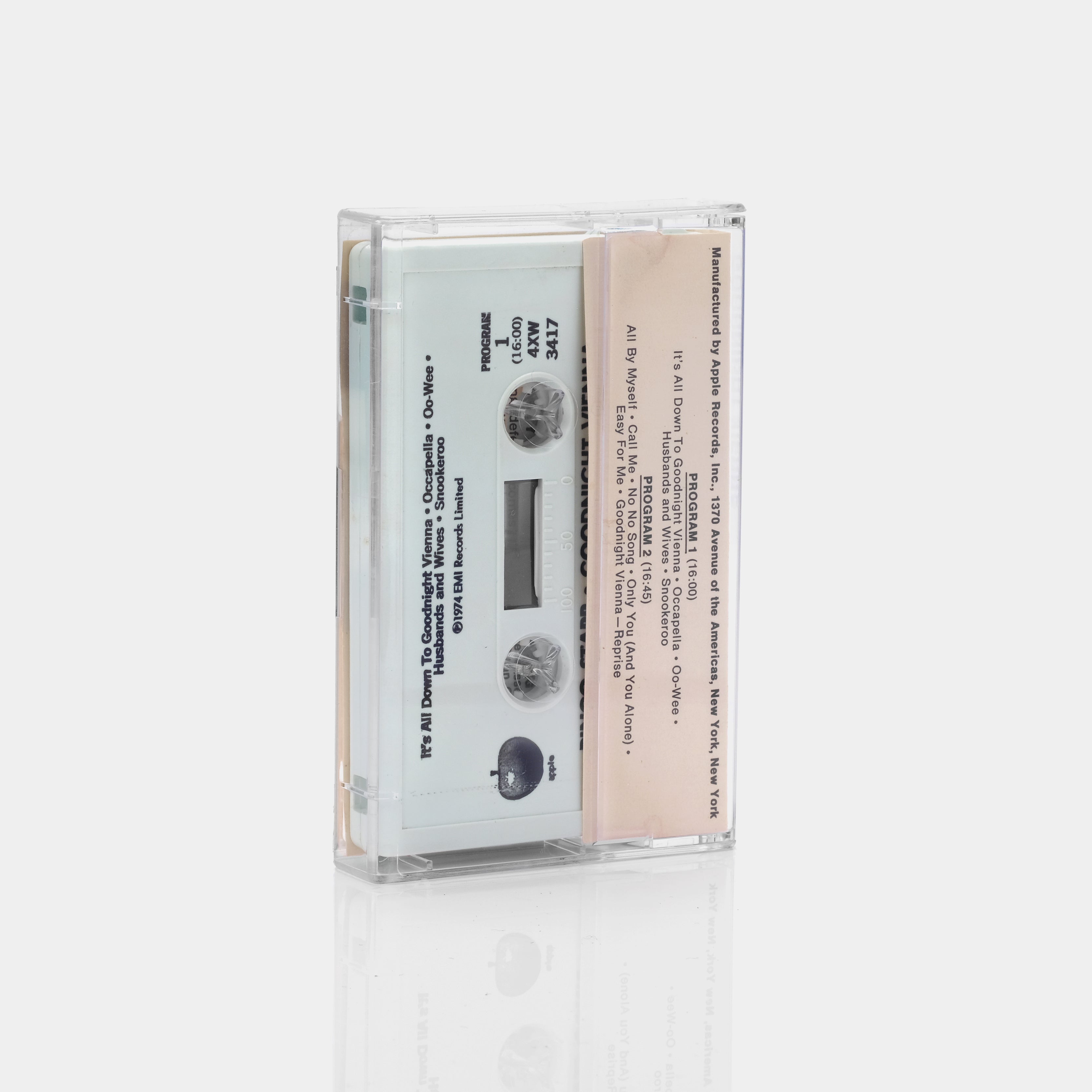 Ringo Starr - Goodnight Vienna Cassette Tape