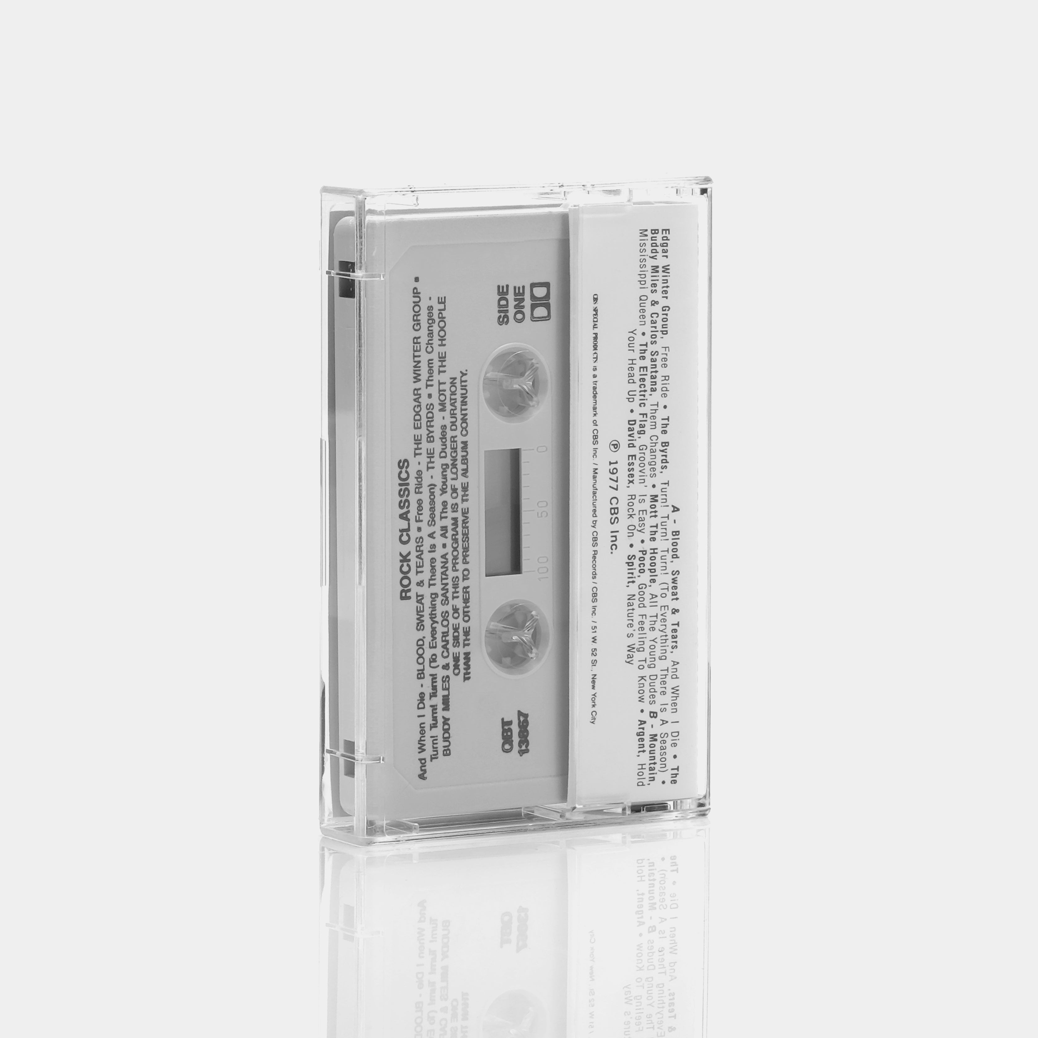 Rock Classics Cassette Tape