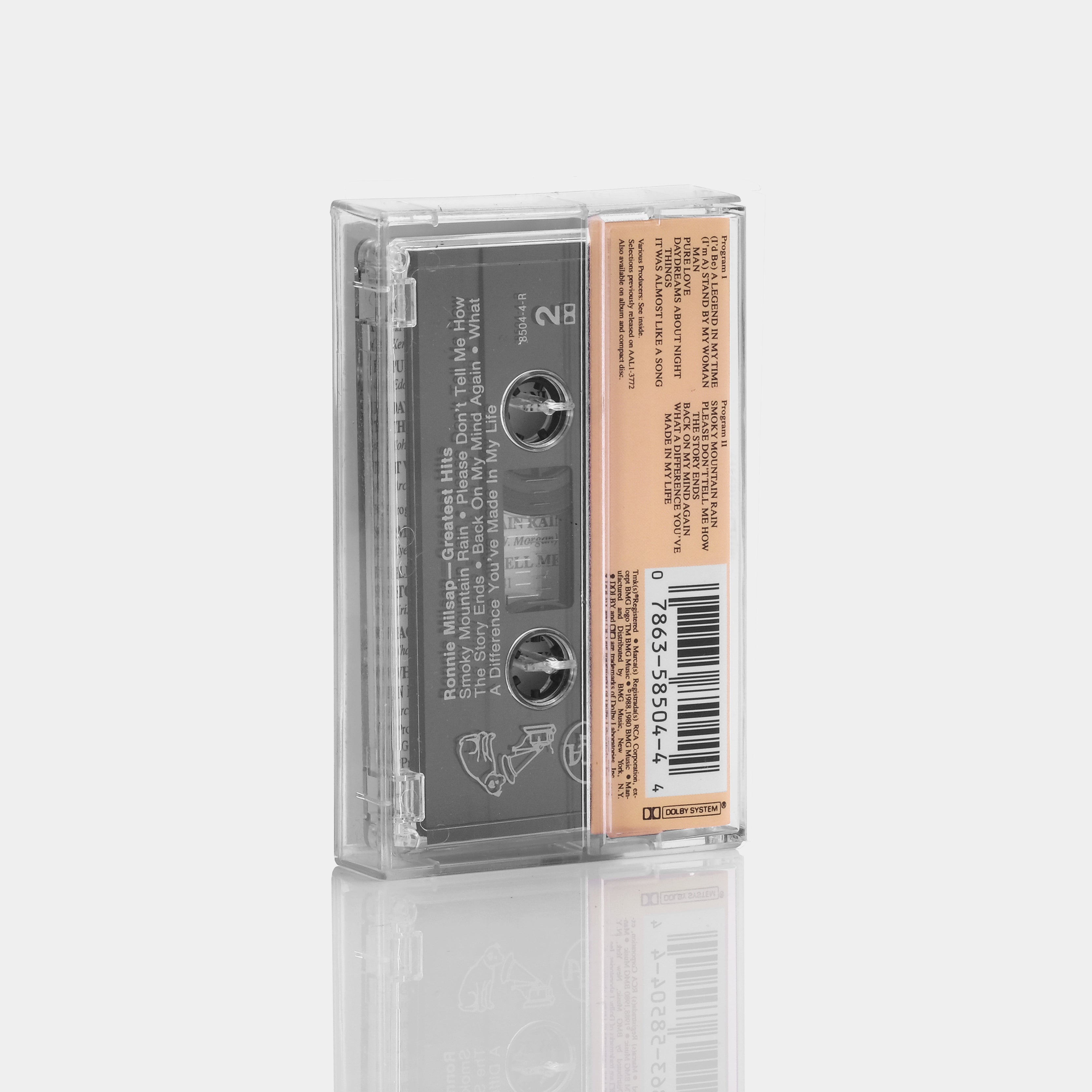 Ronnie Milsap - Greatest Hits Cassette Tape