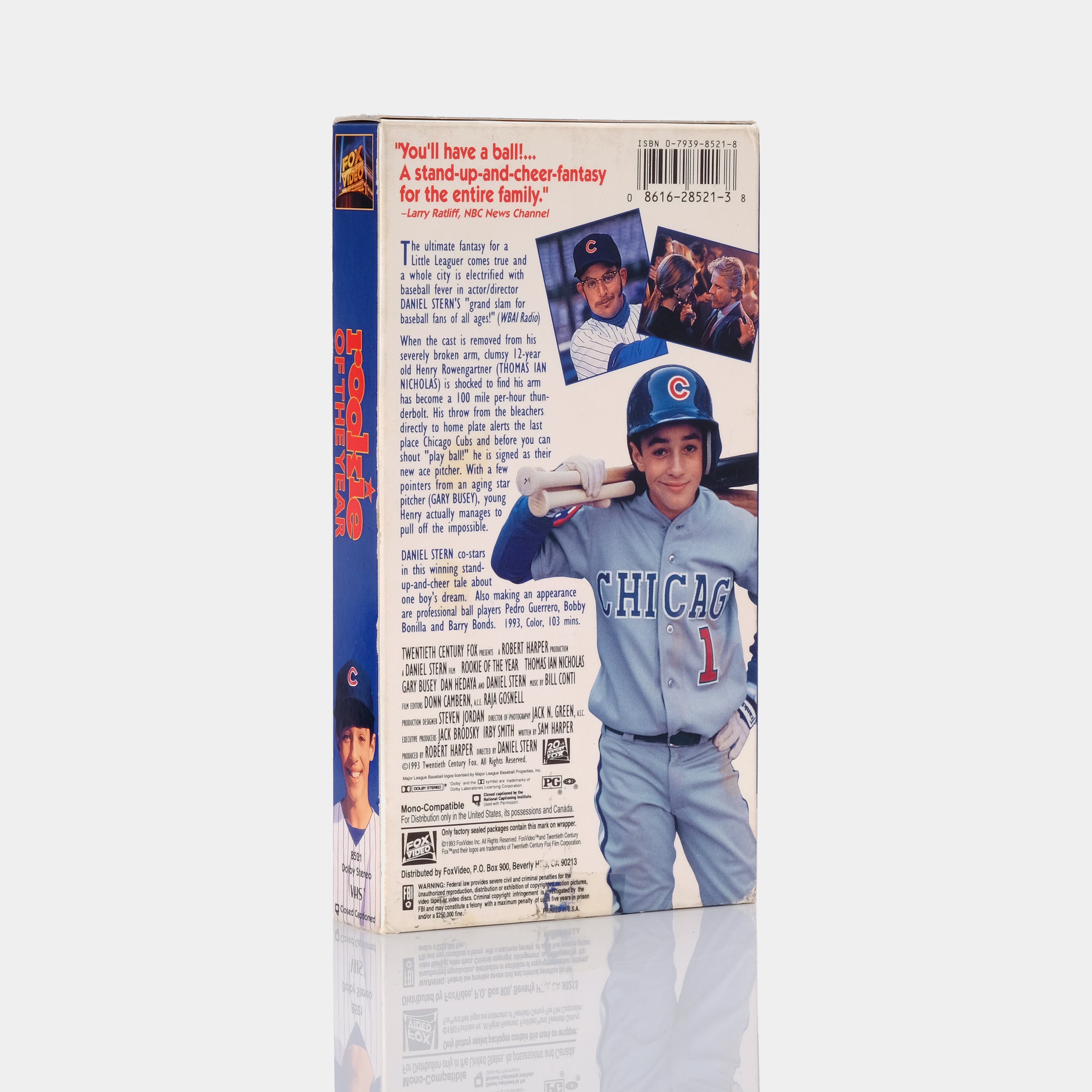 Rookie of the Year VHS Tape