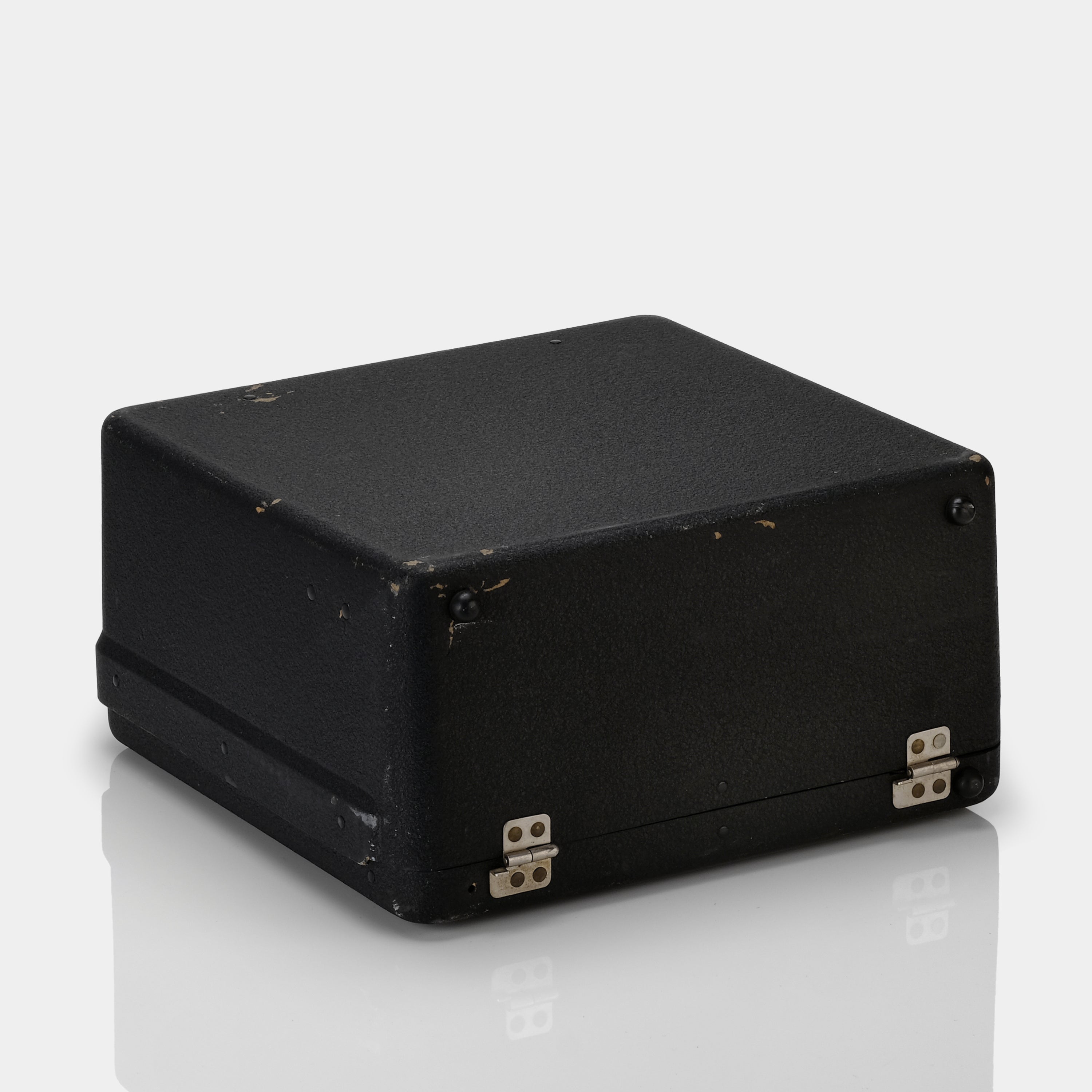 Royal Quiet De Luxe Black & Grey Manual Typewriter and Case