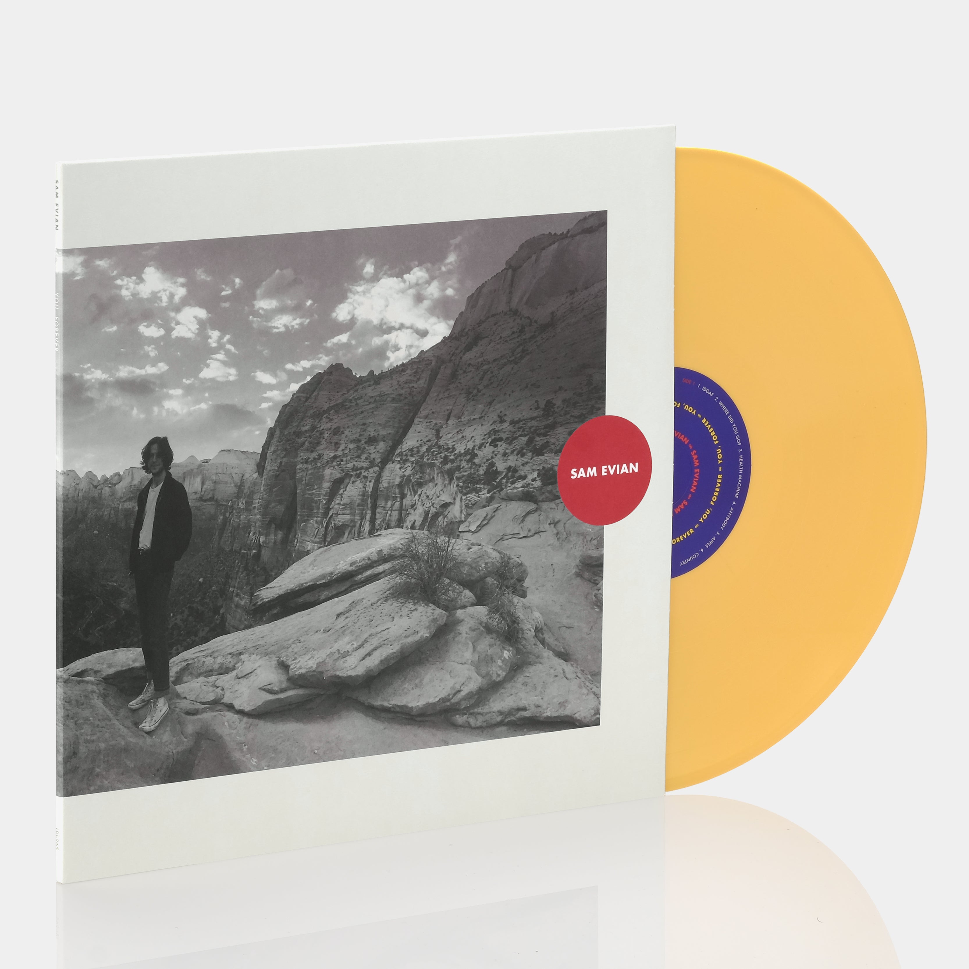 Sam Evian - You, Forever LP Opaque Sunrise Vinyl Record