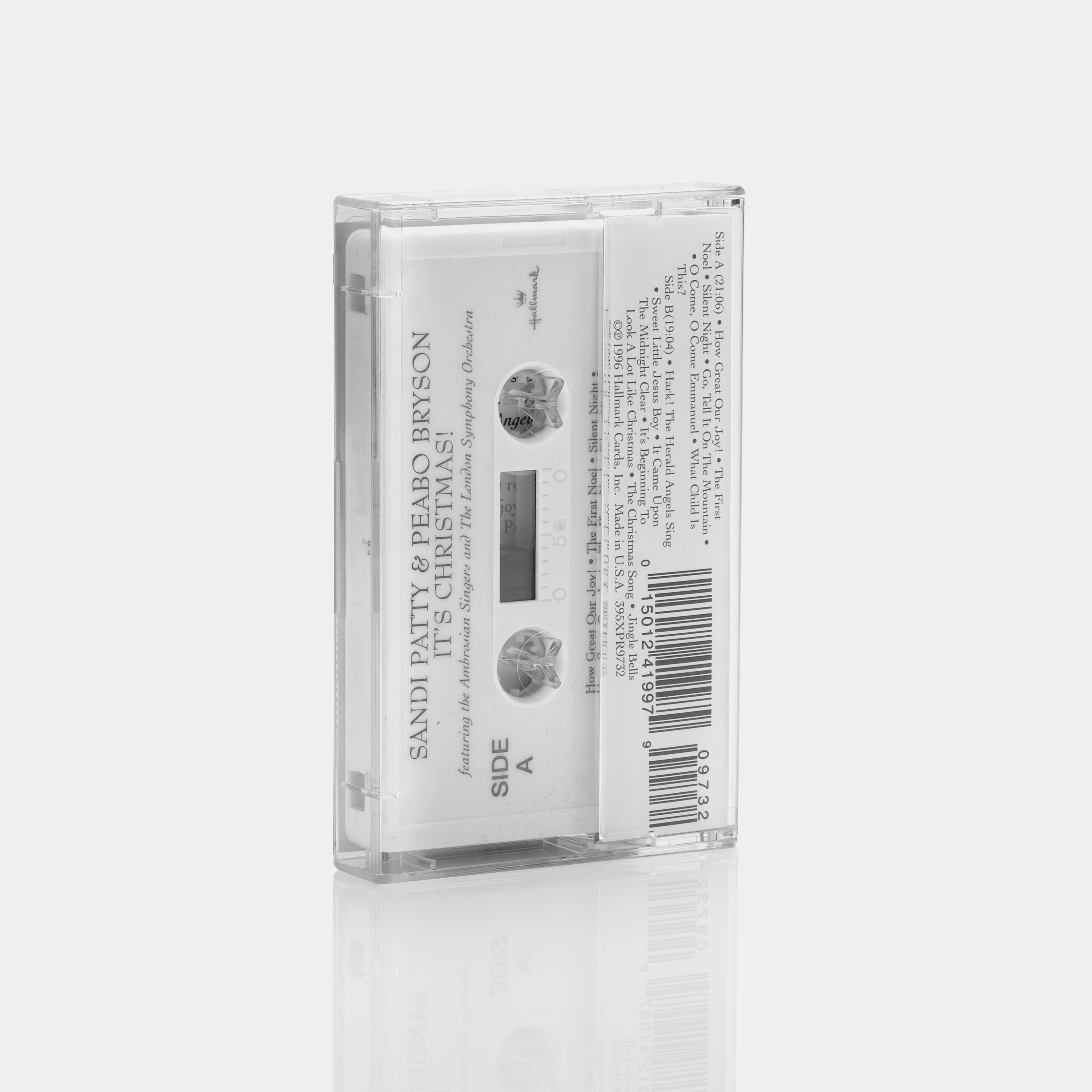 Hallmark: Sandi Patty & Peabo Bryson - It's Christmas! 1996 Cassette Tape