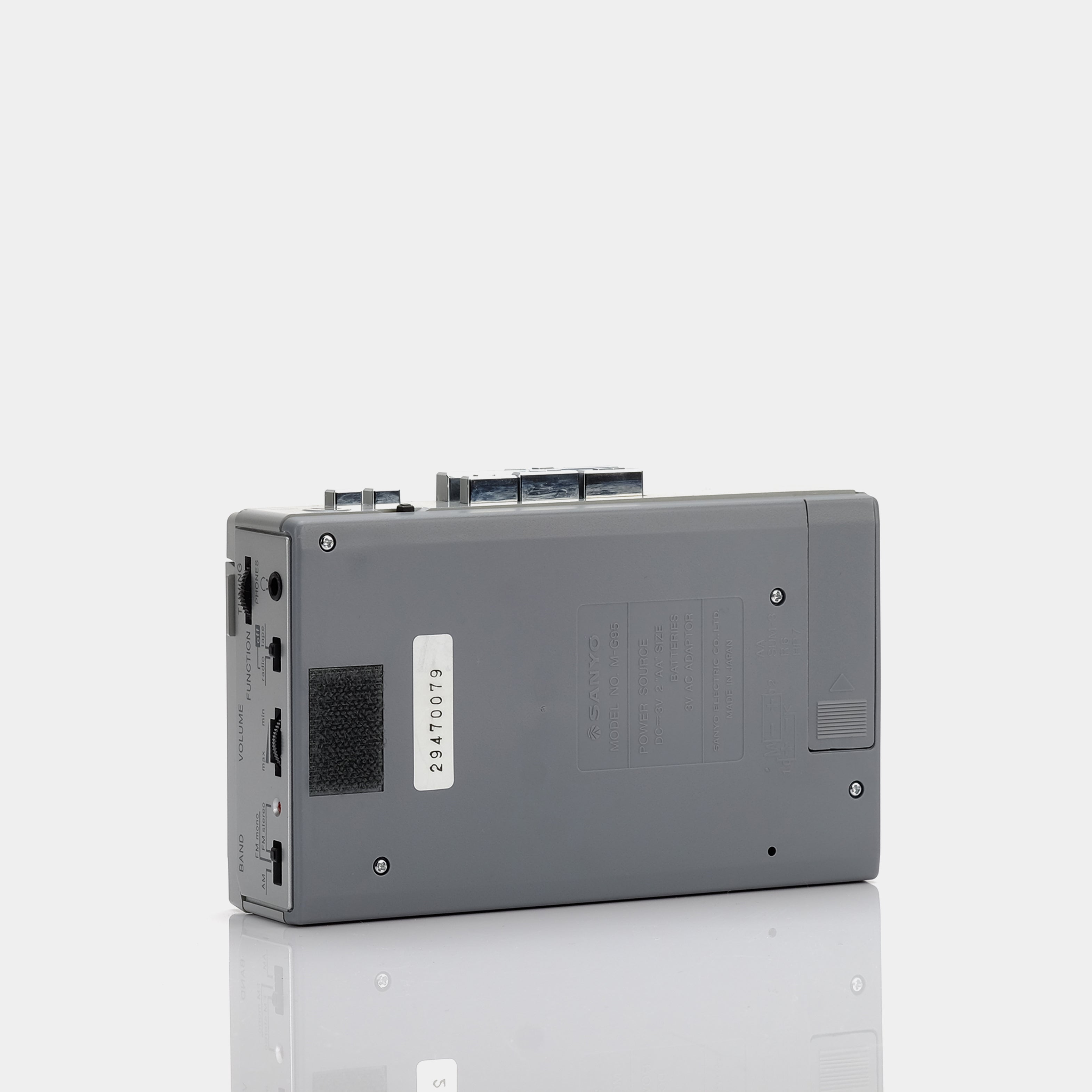 Sanyo AM/FM Portable Cassette Player