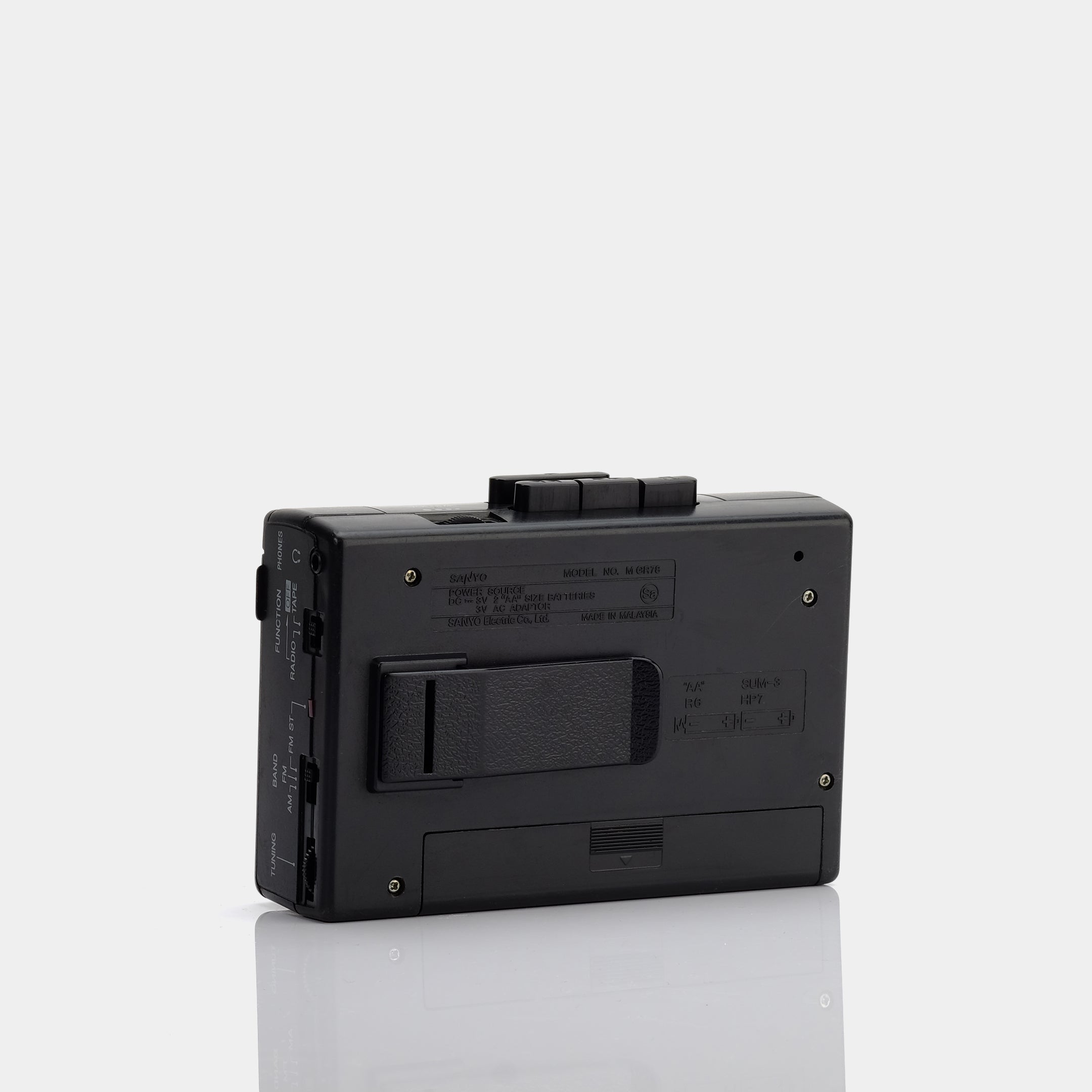 Sanyo MGR78 AM/FM Portable Cassette Player